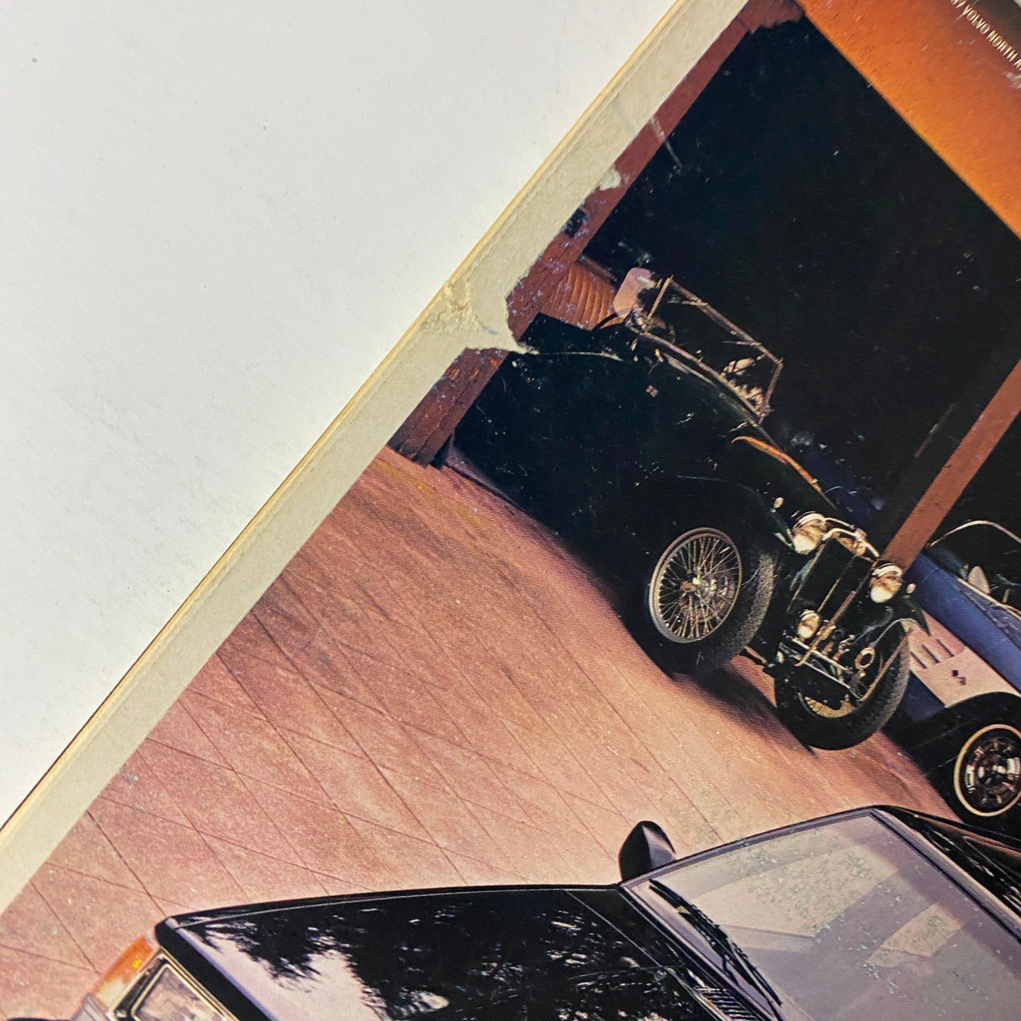 Close-up of the vintage advertisement in Forbes Magazine June 1, 1987 for the 1987 Volvo 740 Turbo, highlighting its collector appeal.
