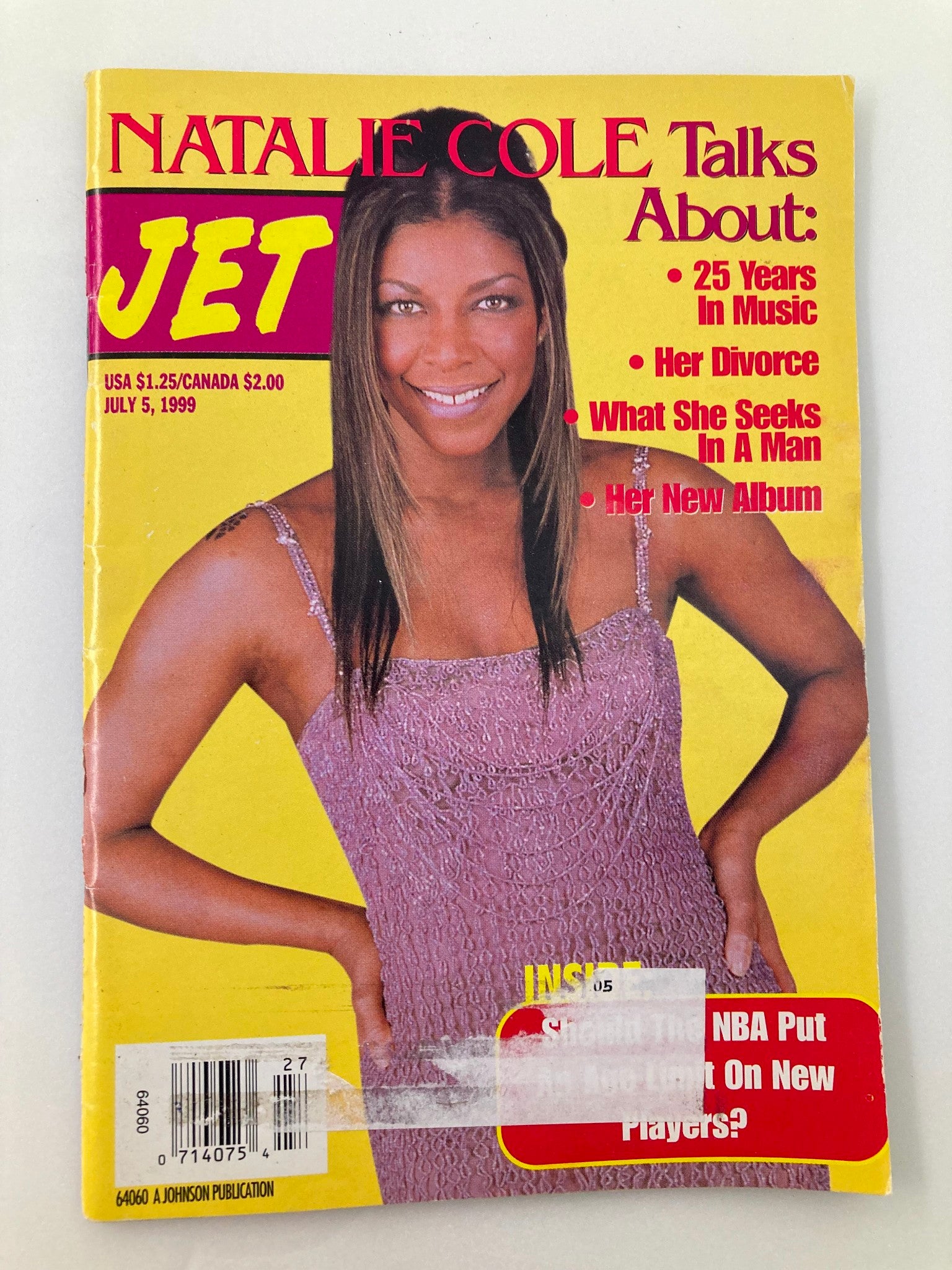 Jet Magazine July 5 1999 Vol 96 #5 Natali Cole Talks About Music and Her Divorce