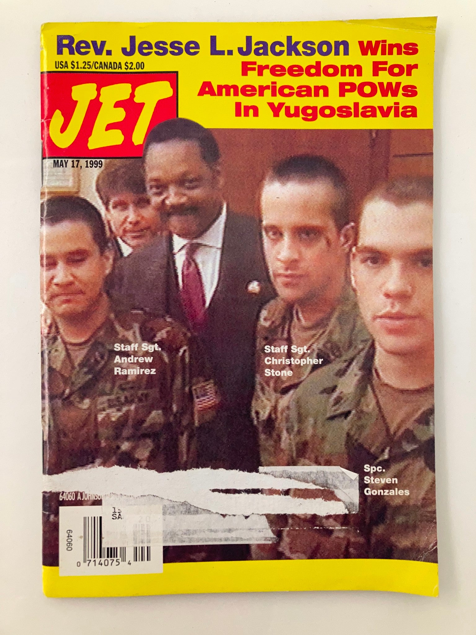 Jet Magazine May 17 1999 Vol 95 #24 Rev. Jesse L. Jackson Wins Freedom