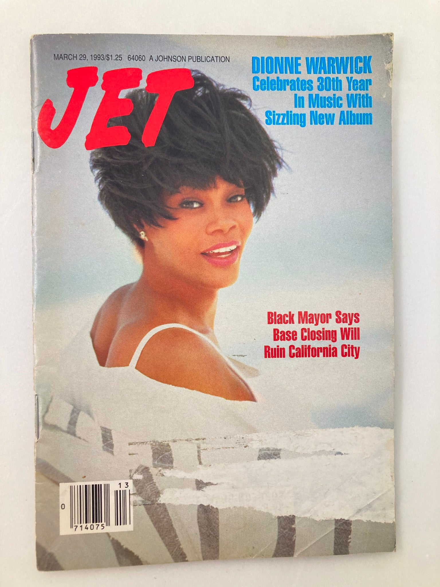 Jet Magazine March 29 1993 Vol 83 #22 Dionne Warwick Sizzling New Album