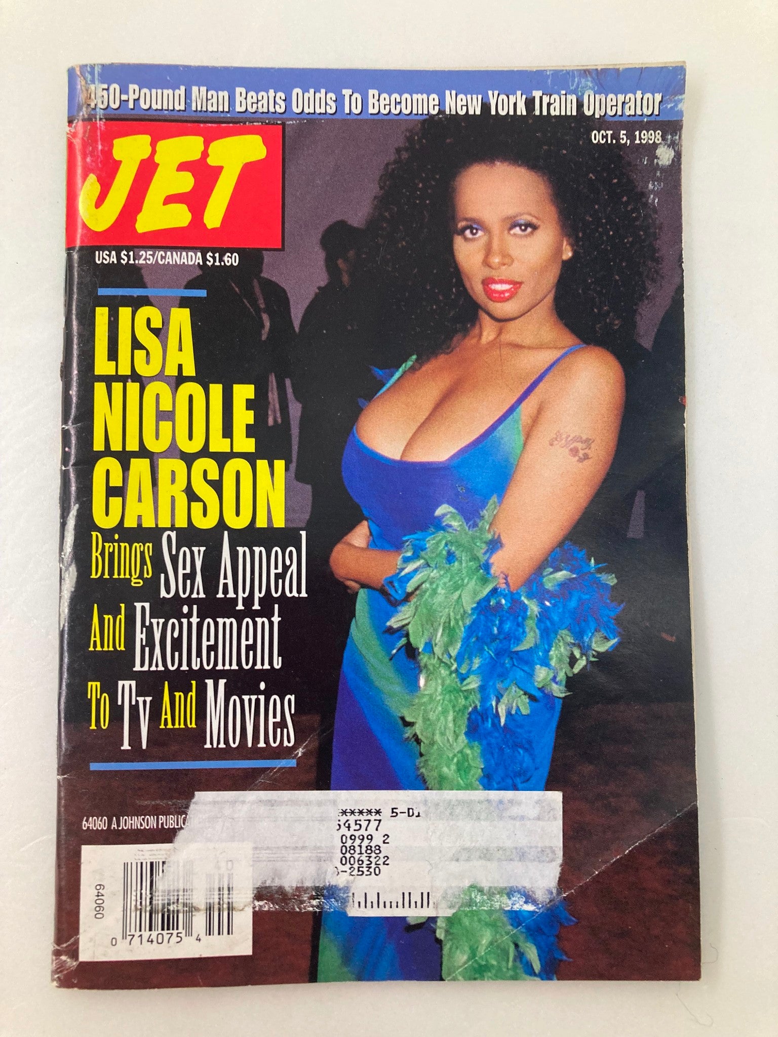 Jet Magazine October 5 1998 Vol 94 #19 Lisa Nicole Carson & Dwayne Richardson