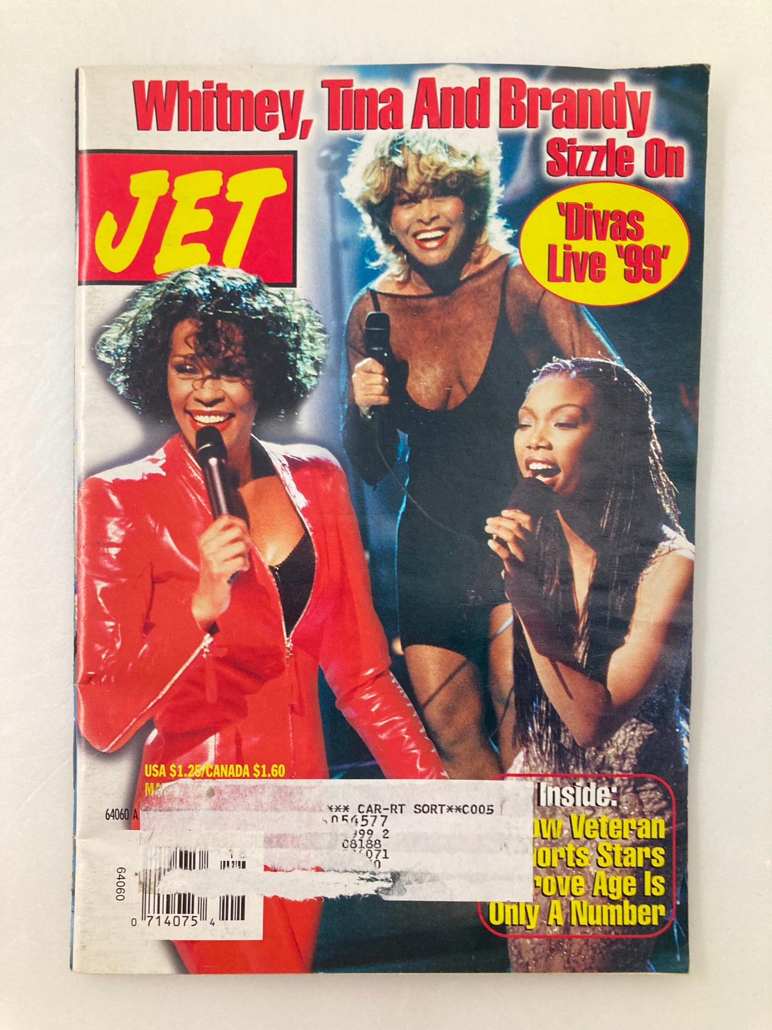 Jet Magazine May 3 1999 Vol 95 #22 Whitney Houston and Chaka Khan