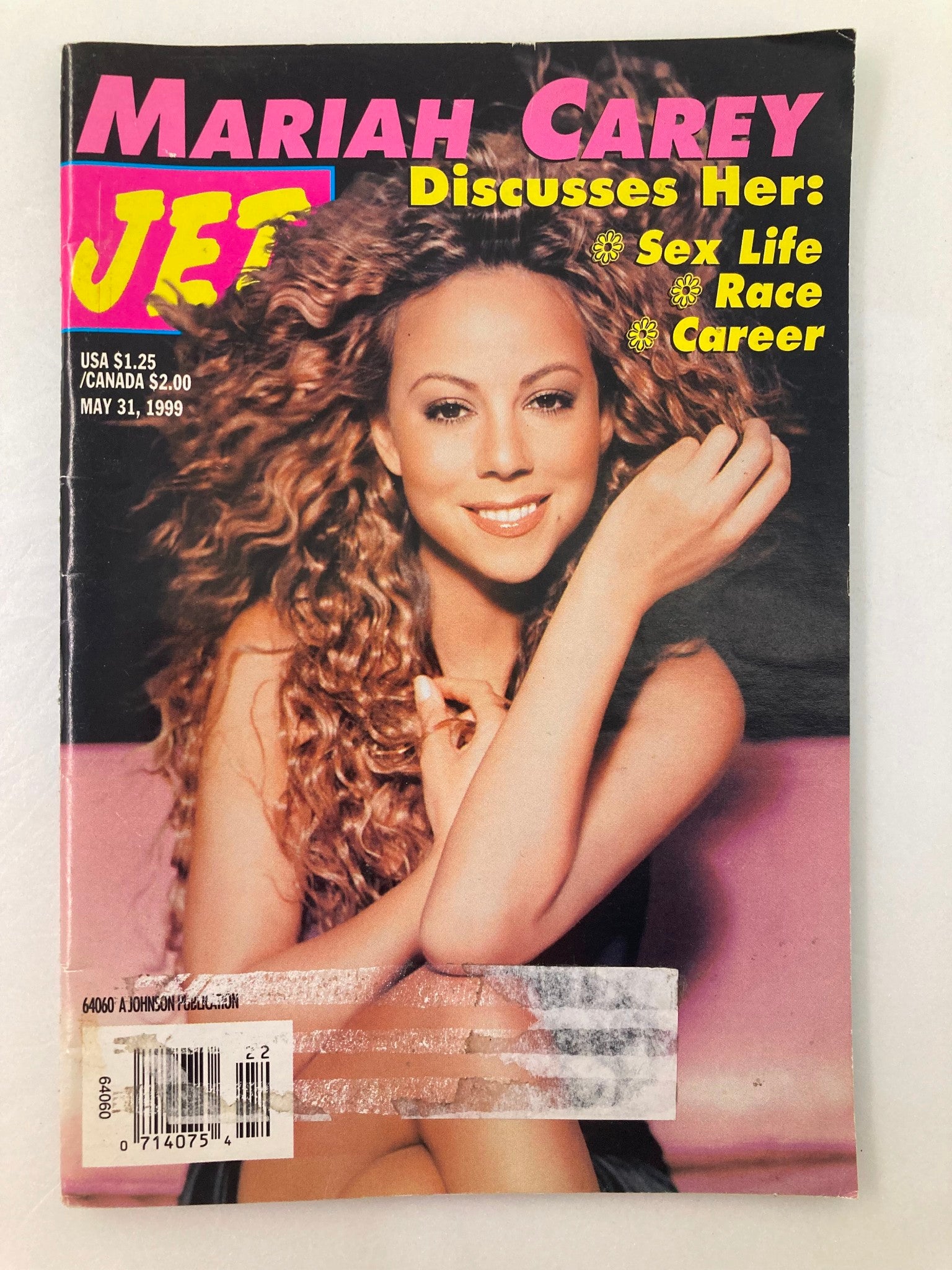 Jet Magazine May 31 1999 Vol 95 #26 Mariah Carey, Thomas Jefferson Sally Hemings