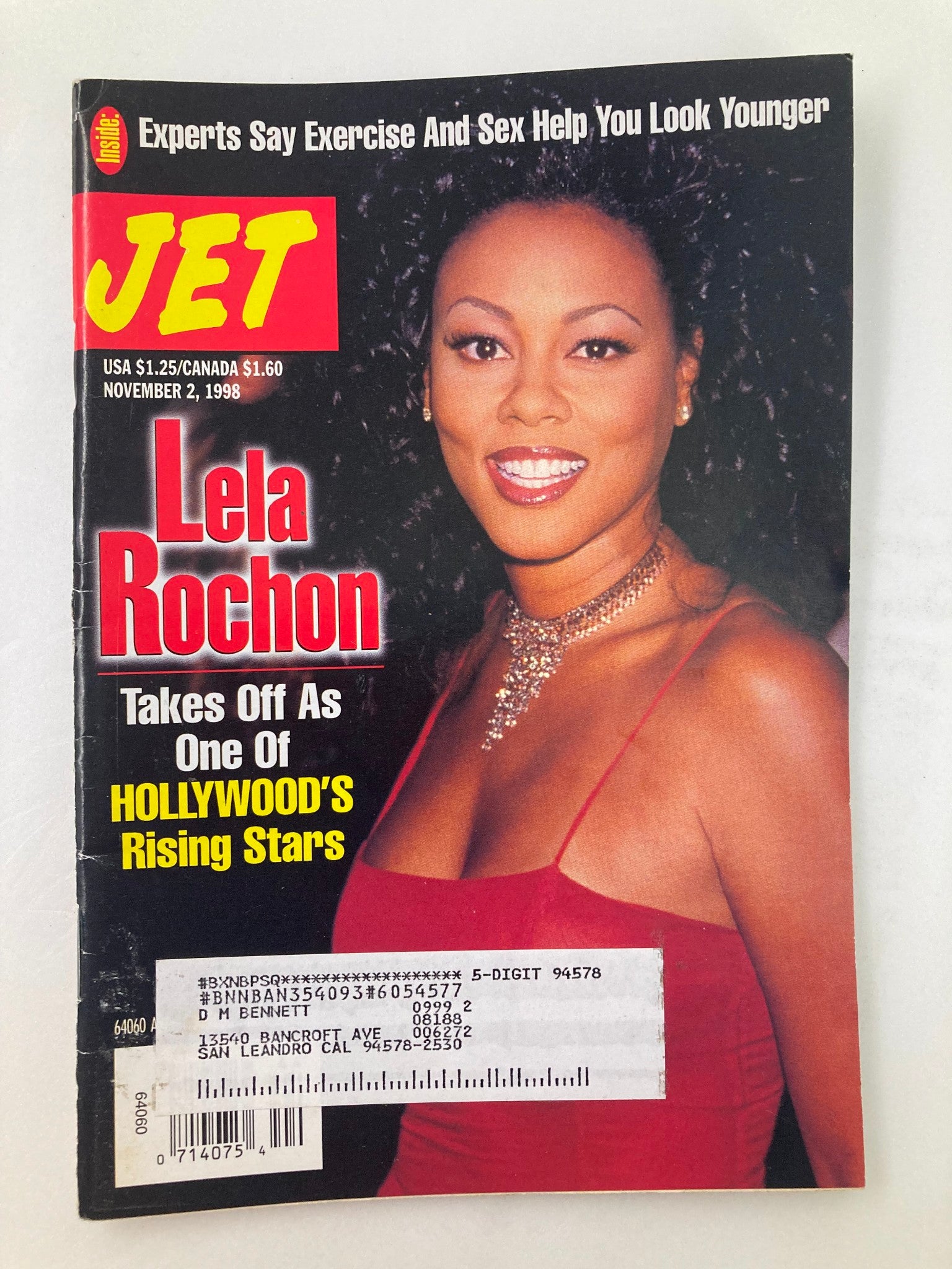 Jet Magazine November 2 1998 Vol 94 #23 Lela Rochon and Tiffany Cooper