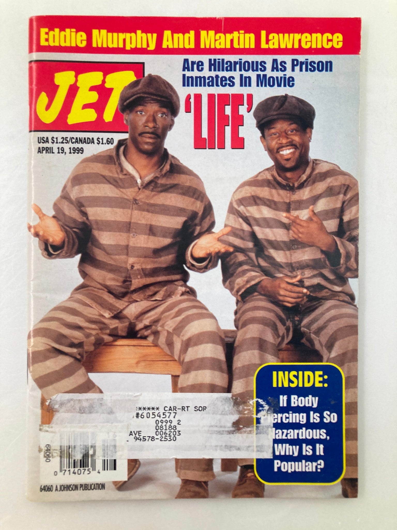 Jet Magazine April 19 1999 Vol 95 #20 Eddie Murphy and Martin Lawrence