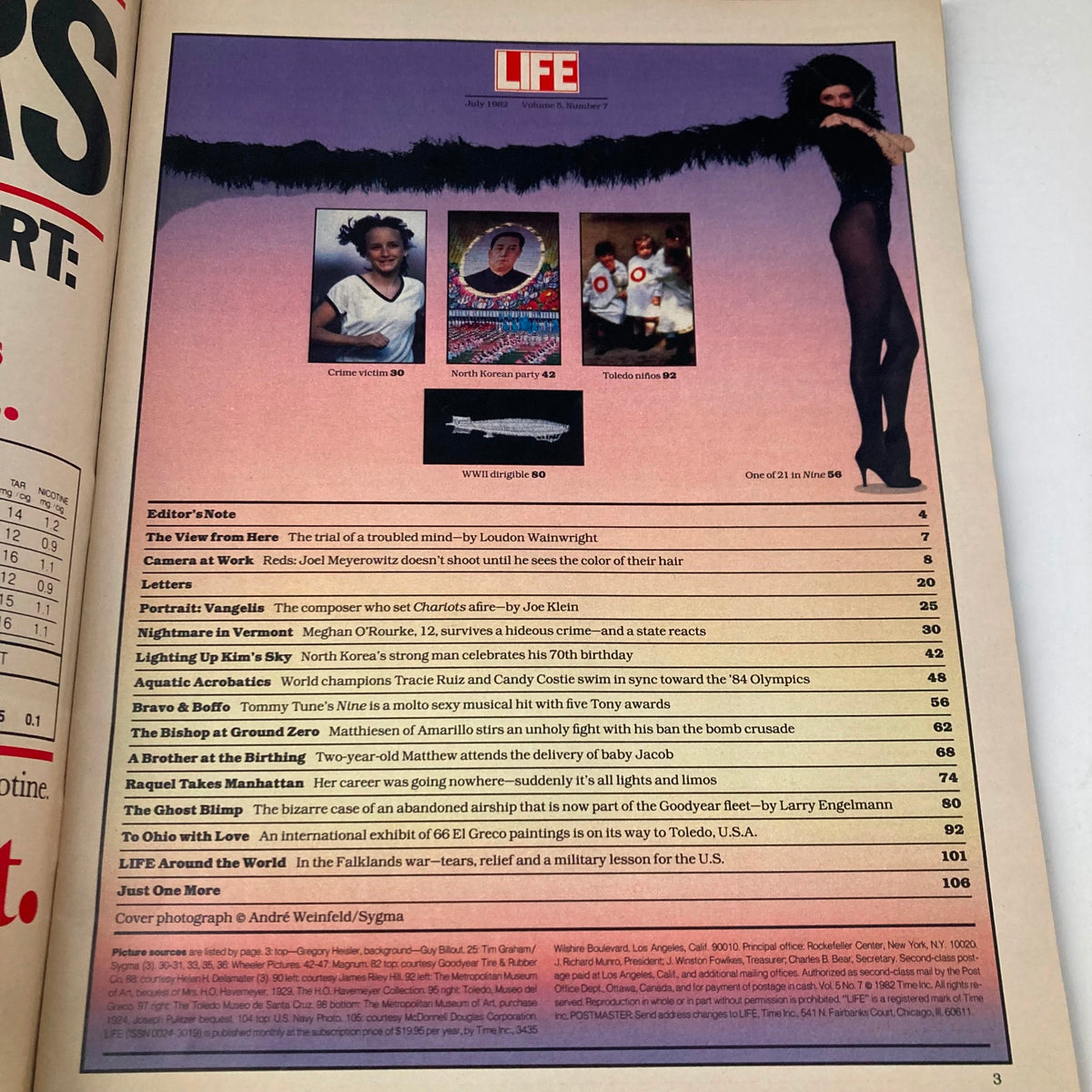 VTG Life Mag July 1982: Raquel Welch