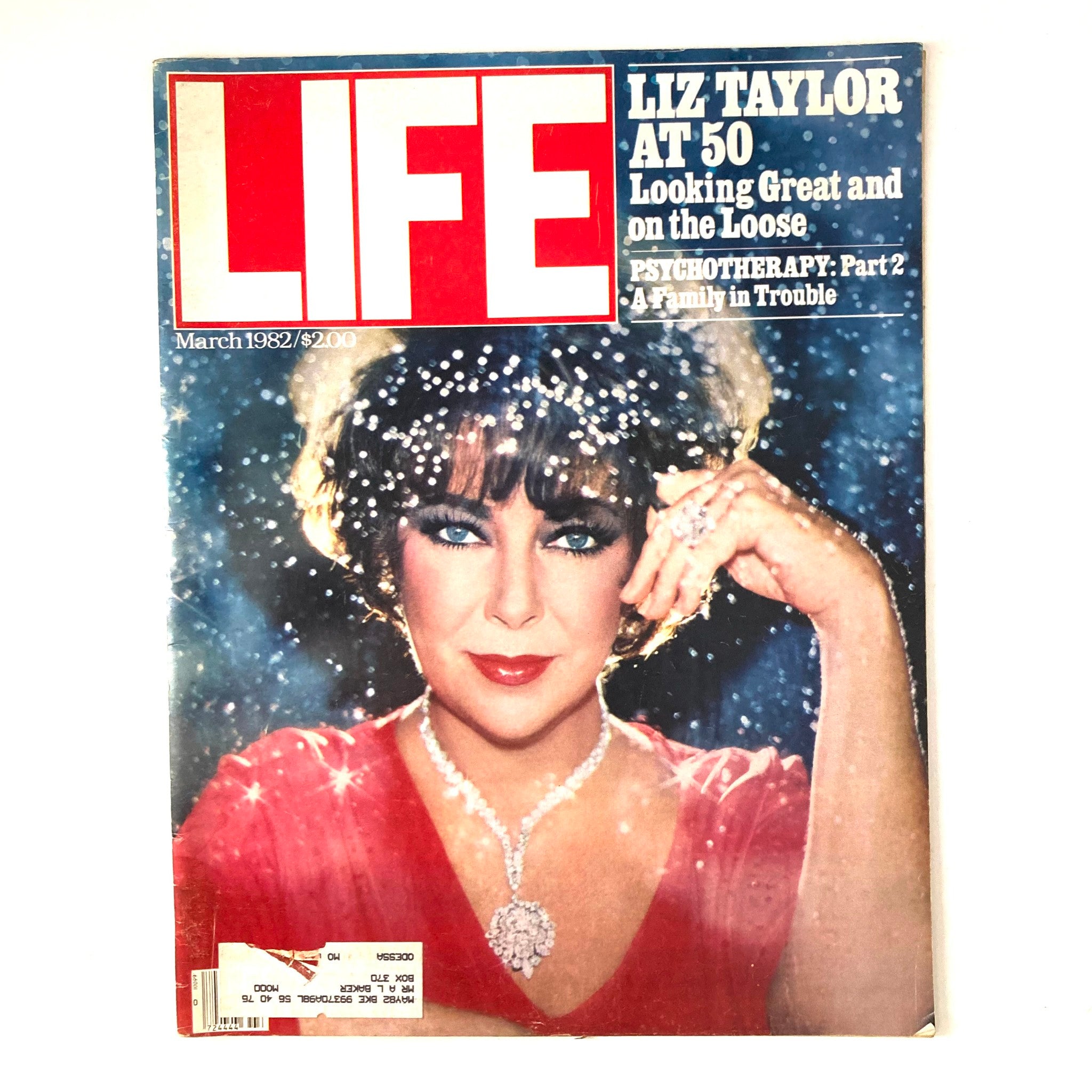 VTG Life Magazine March 1982 Vol 5 No. 8 Elizabeth Taylor at 50 Looking Great