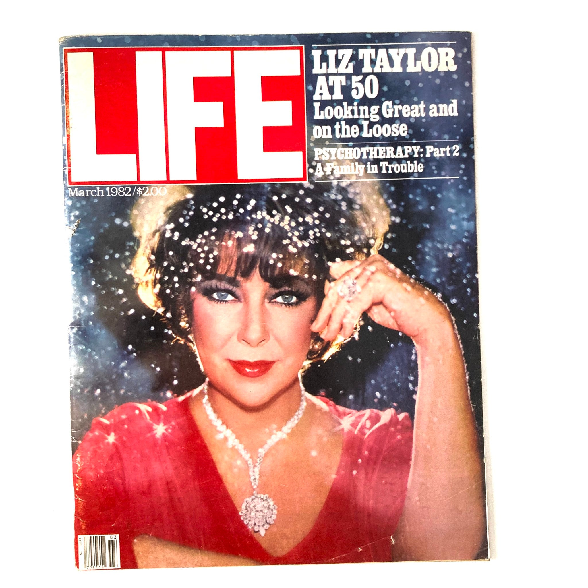 VTG Life Magazine March 1982 Vol 5 No. 8 Elizabeth Taylor at 50 No Label