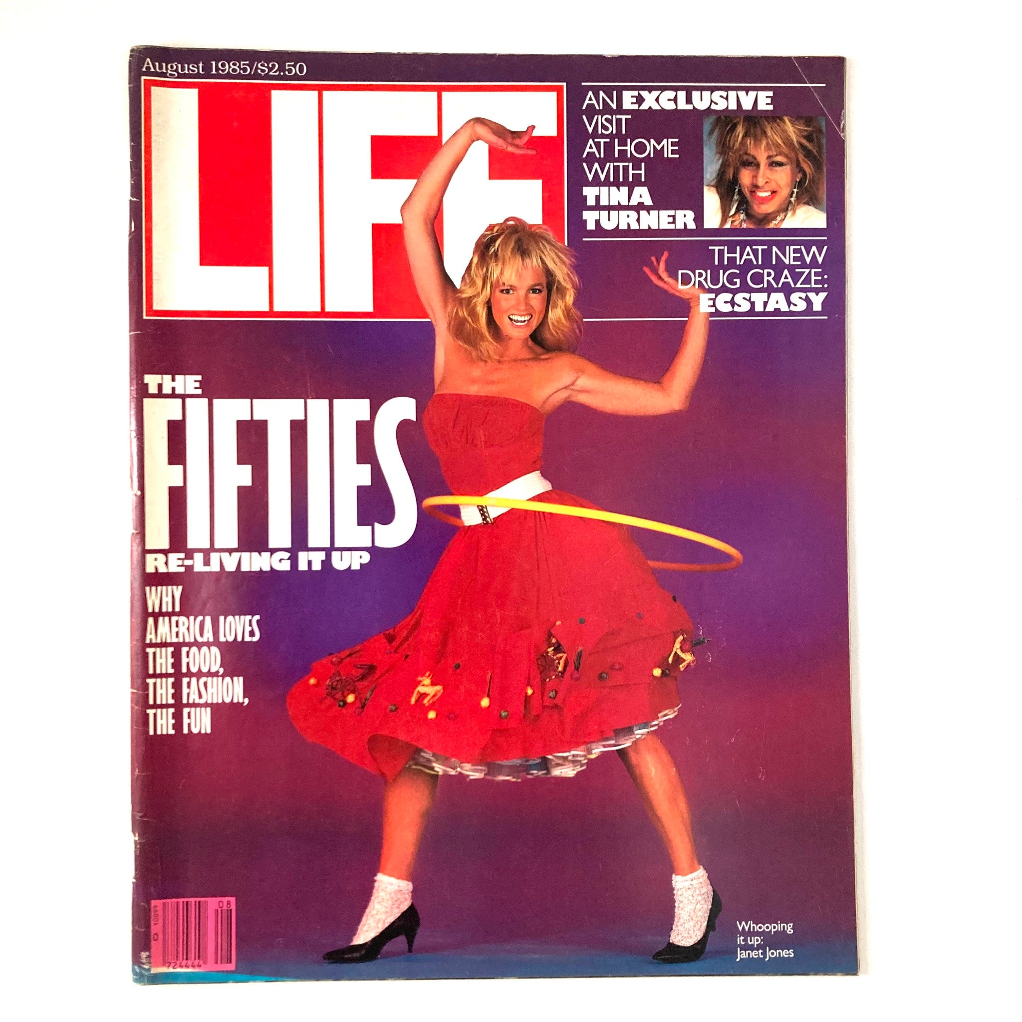 VTG Life Magazine August 1985 Vol 8 No. 9 Janet Jones Whooping It Up No Label