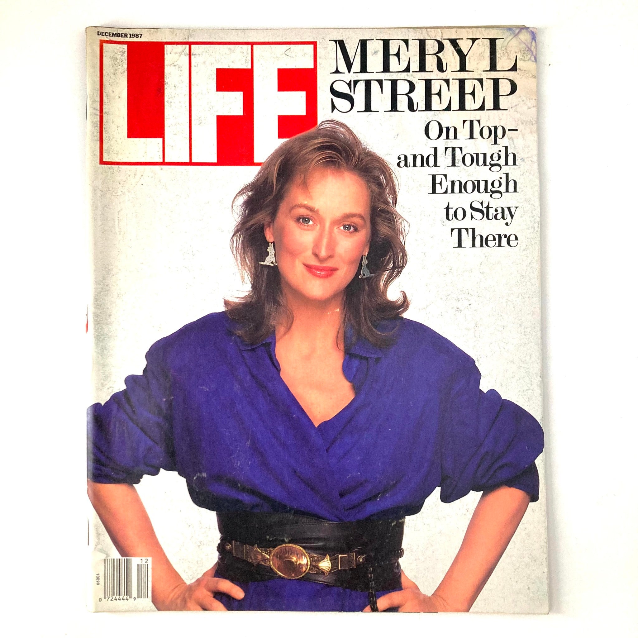 VTG Life Magazine December 1987 Vol 10 No. 13 Meryl Streep On Top No Label