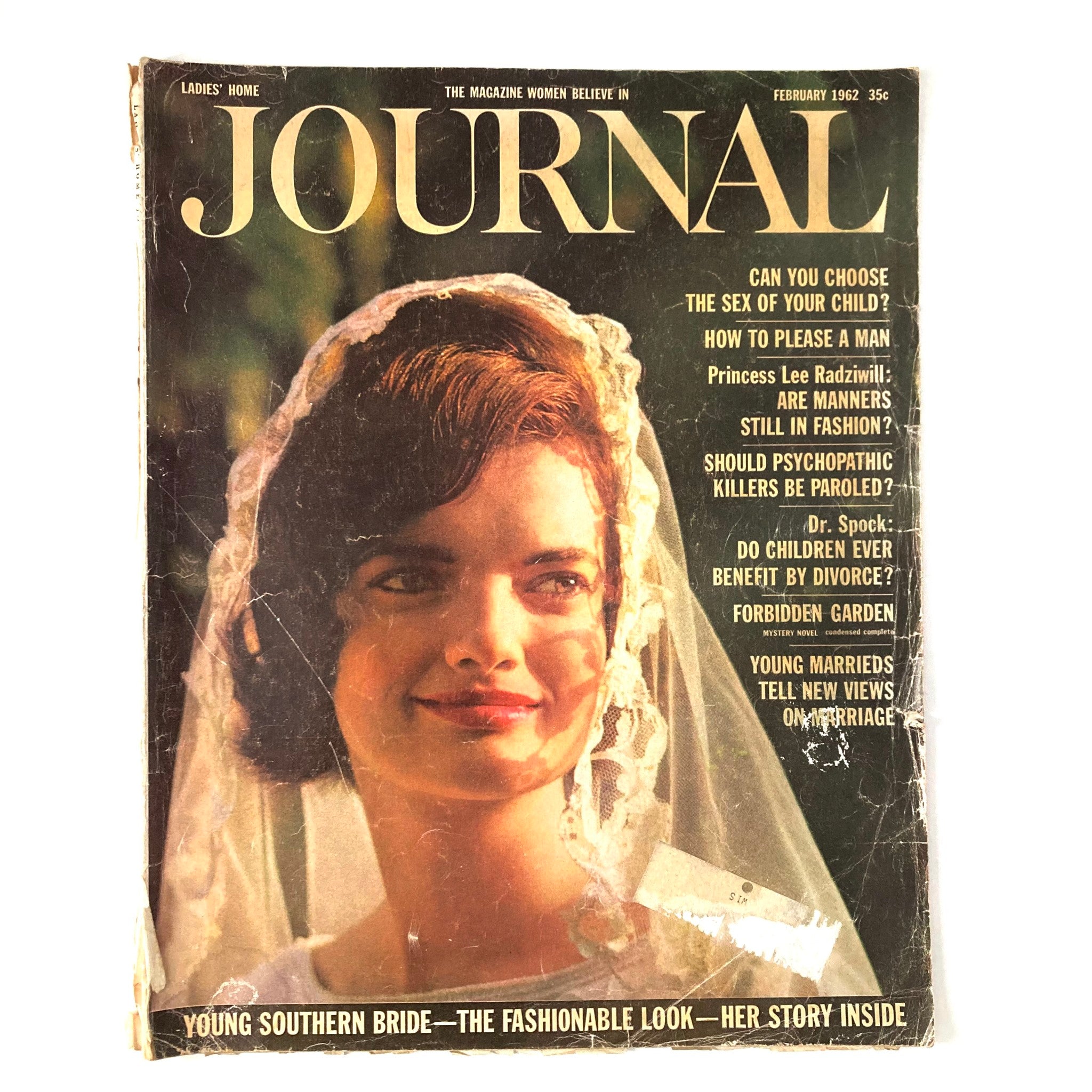 Ladies' Home Journal Magazine February 1962 Young Southern Bride GD Interior