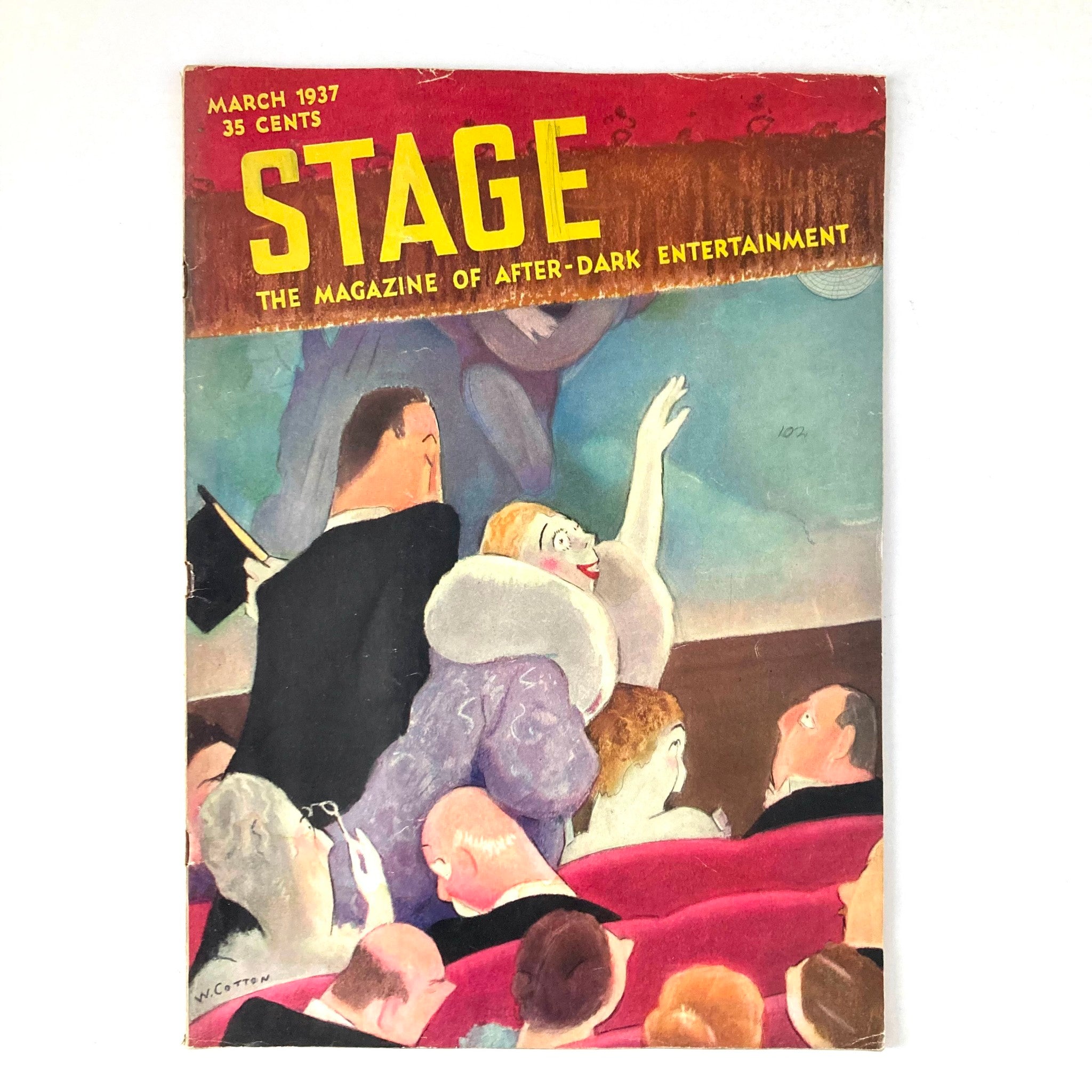 VTG Stage Magazine March 1937 A Night in March & A New York Theatre No Label