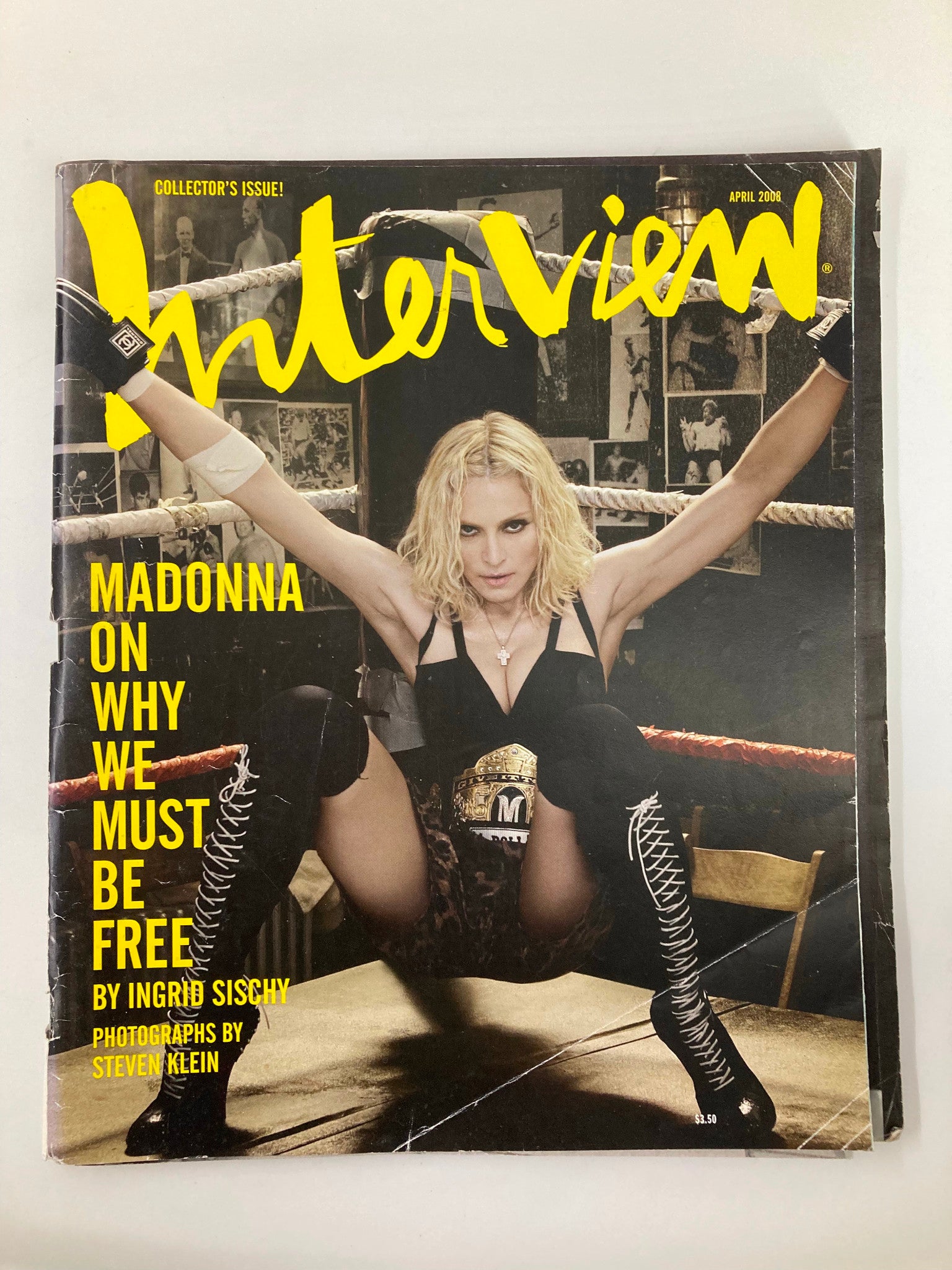 Interview Magazine April 2008 Madonna On Why We Must Be Free No Label