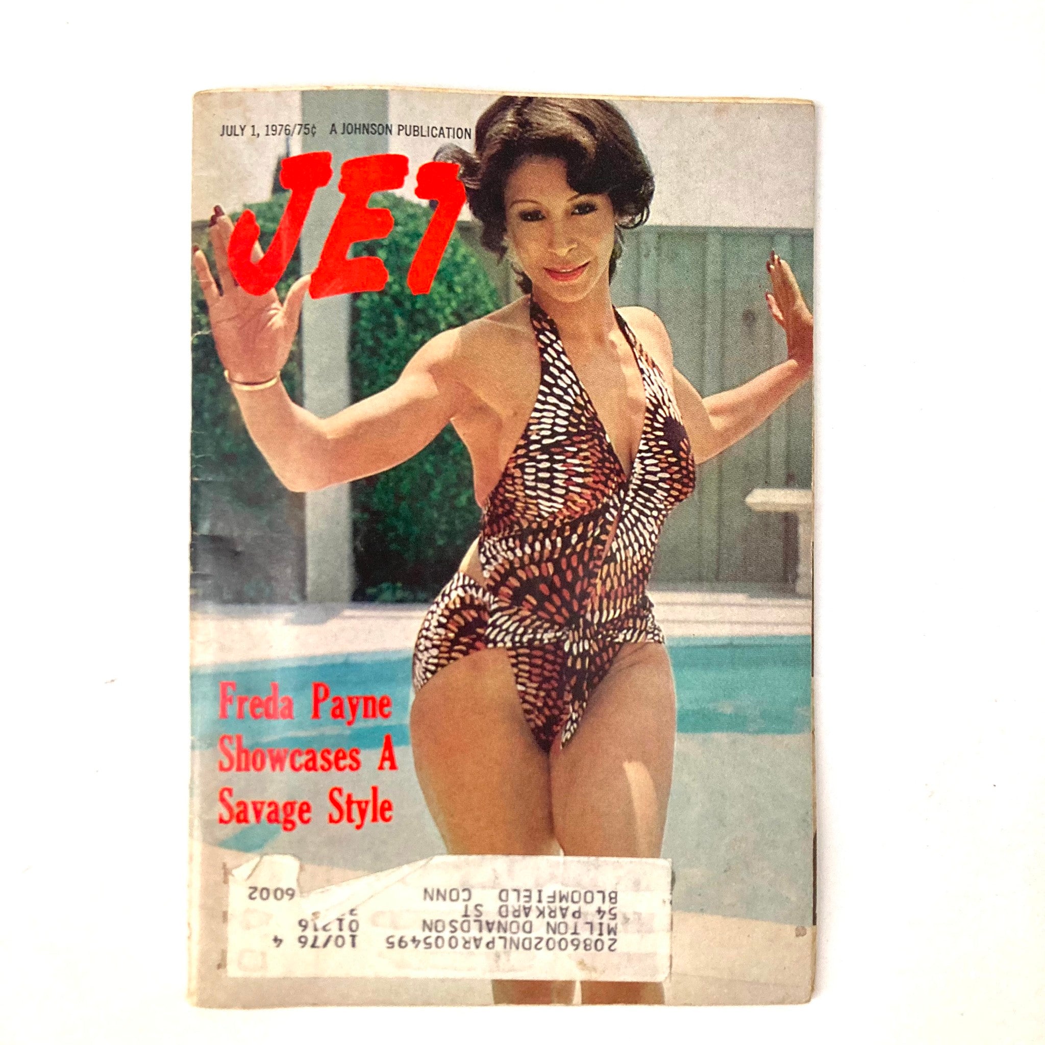 VTG Jet Magazine July 1 1976 Vol 50 No. 15 Freda Payne Showcases A Savage Style