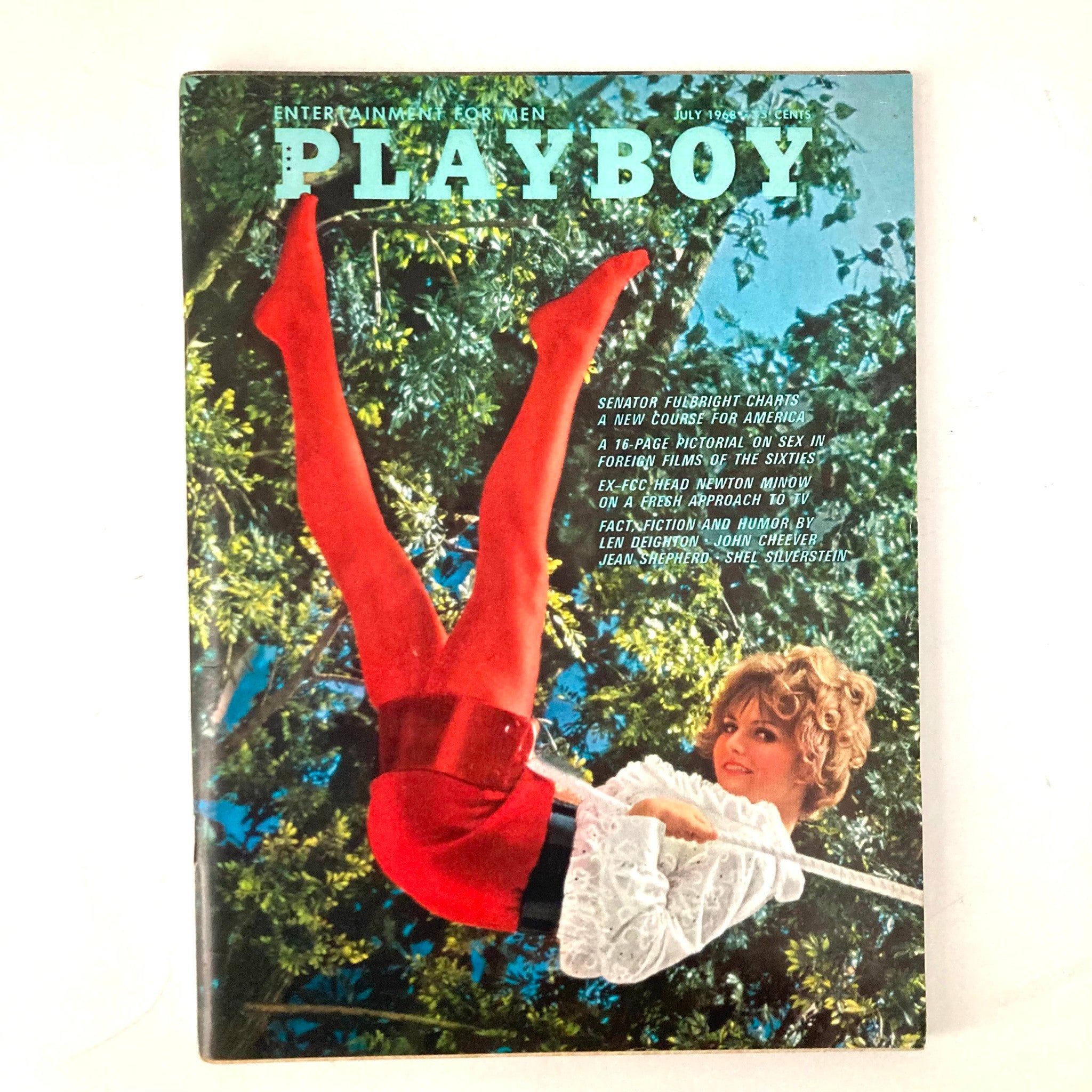 VTG Playboy Magazine July 1968 Melody Prentiss w Centerfold No Label