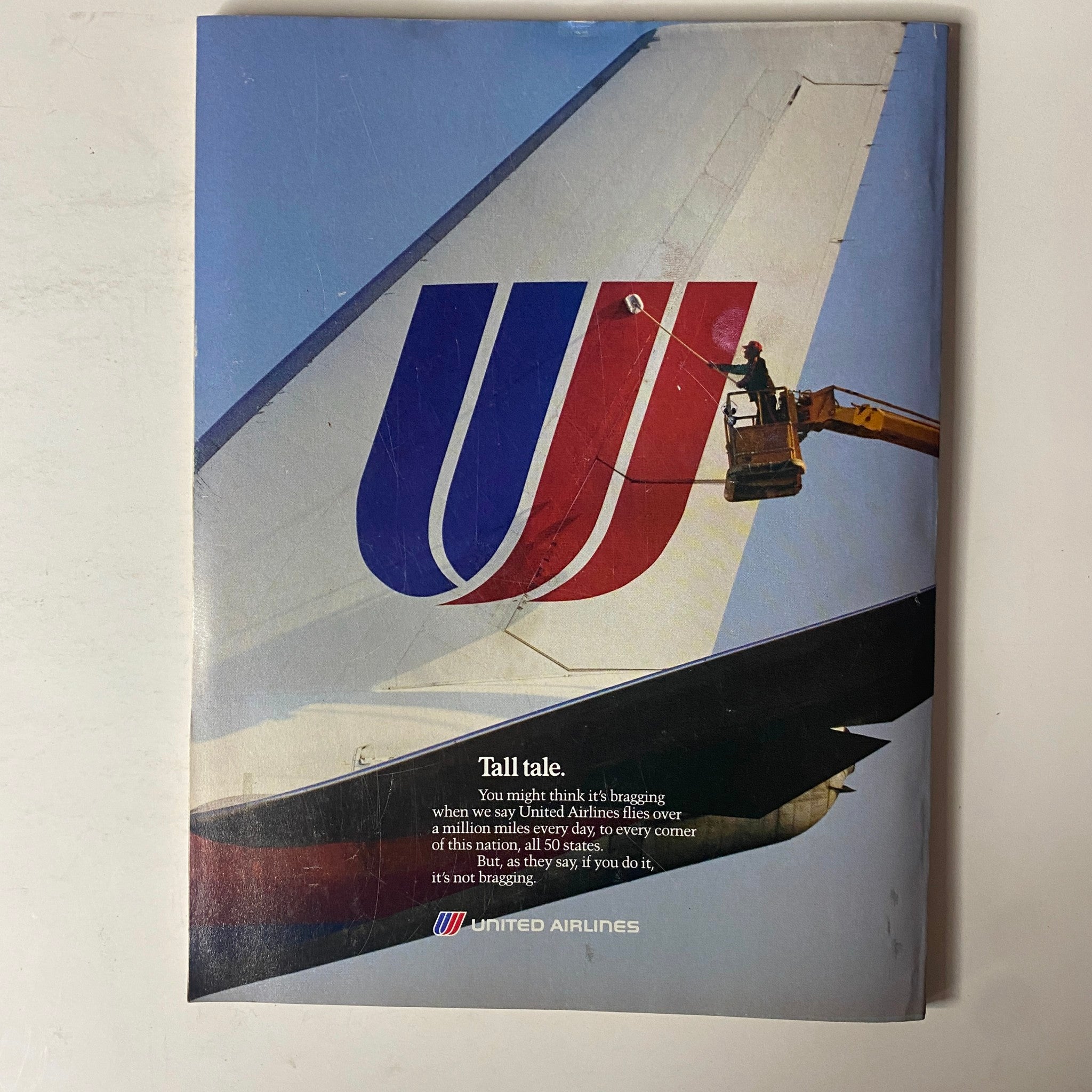 Cover of Forbes Magazine September 16, 1985 featuring the Annual Mutual Funds Survey, showcasing the United Airlines logo and an advertisement emphasizing their extensive flight network.