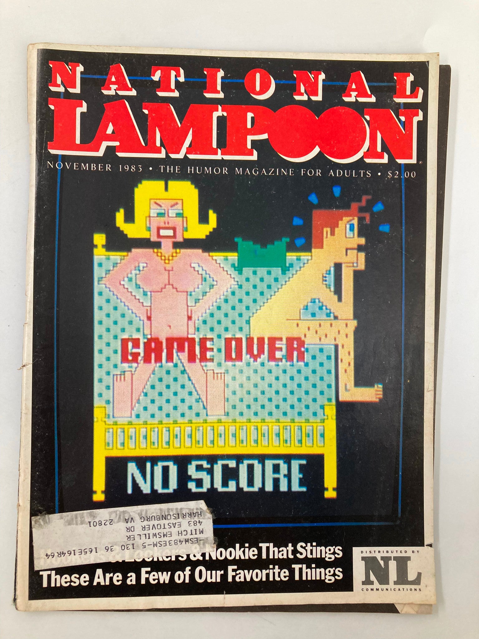 National Lampoon Humor Magazine November 1983 Stu Brad A Motivated Salesman