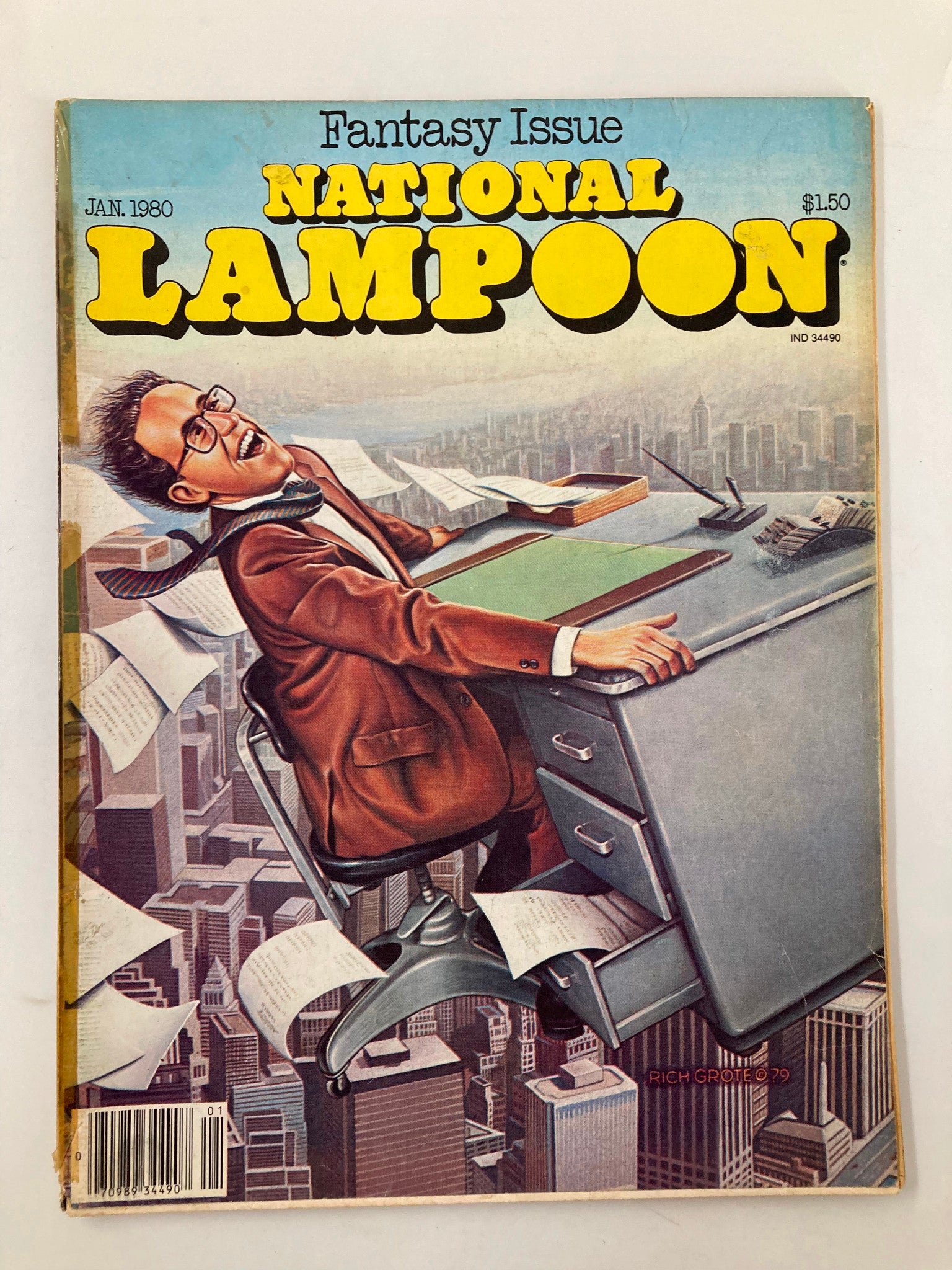 National Lampoon Humor Magazine January 1980 Don Juan Revisited No Label