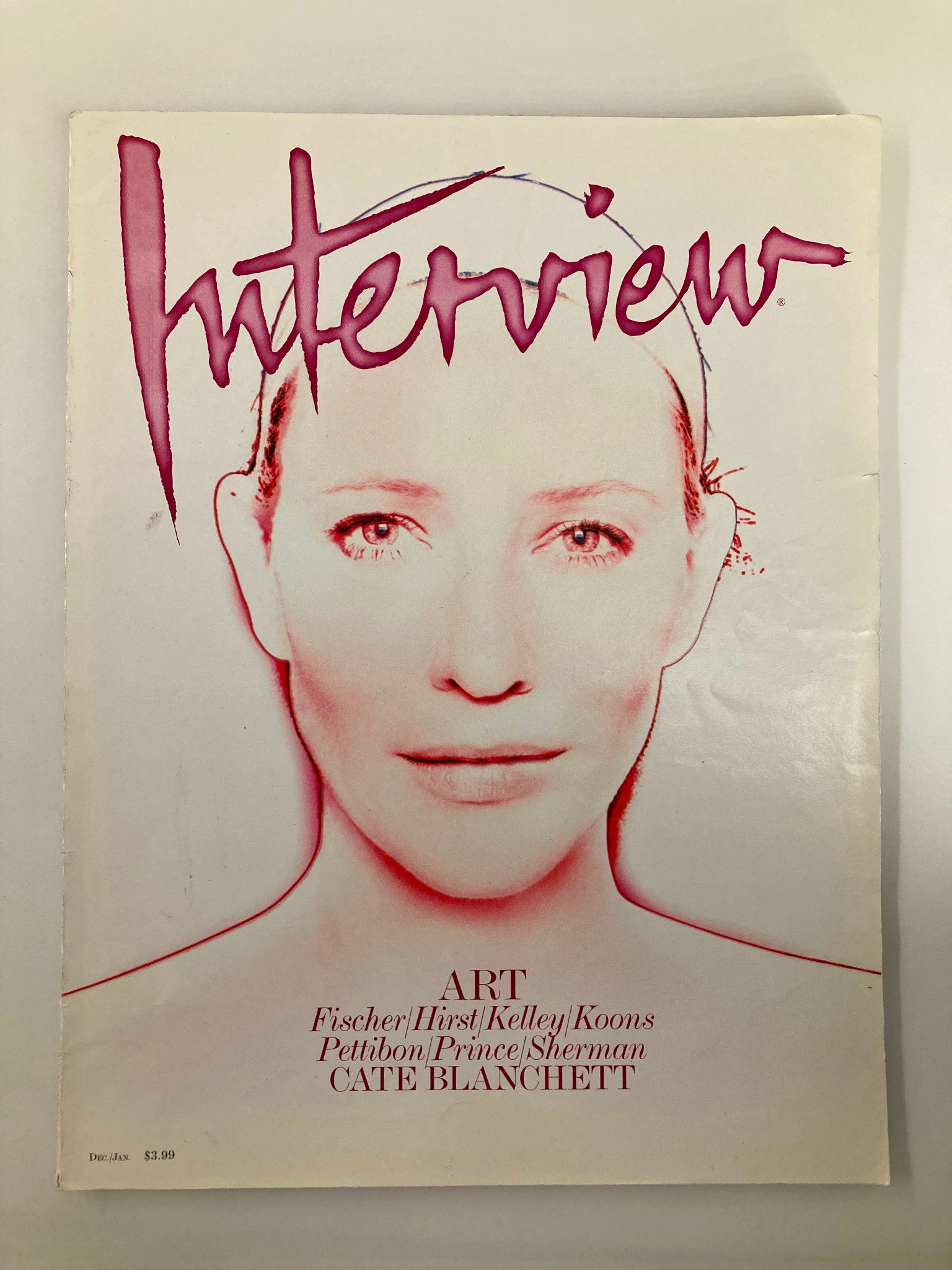 Interview Magazine December 2008 Cate Blanchett Art & Rei Kawakubo No Label