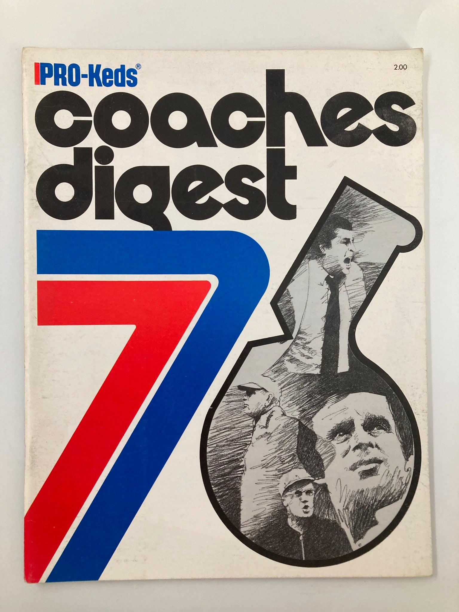 VTG 1976 Pro-Keds Coaches Digest U.S. Olympic Basketball Coach