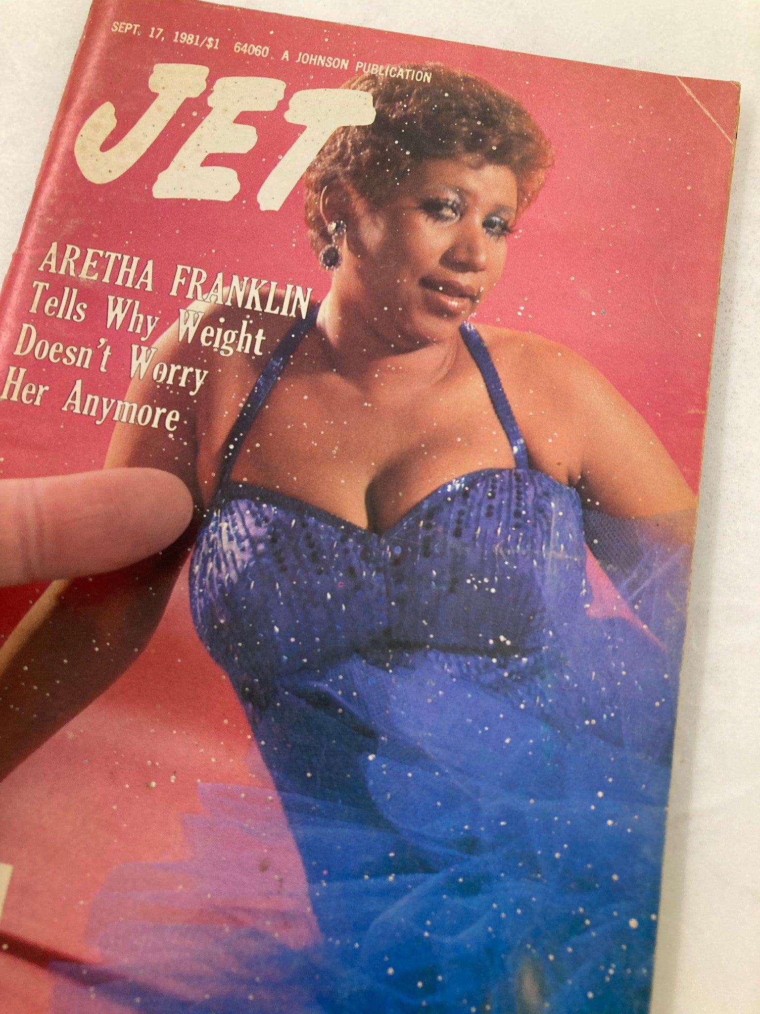 VTG Jet Magazine September 17 1981 Vol 61 #1 Aretha Franklin No Label