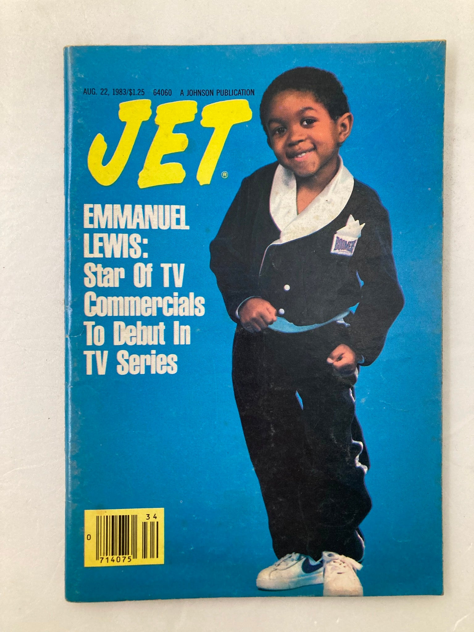 VTG Jet Magazine August 22 1983 Vol 64 #24 Emmanuel Lewis No Label