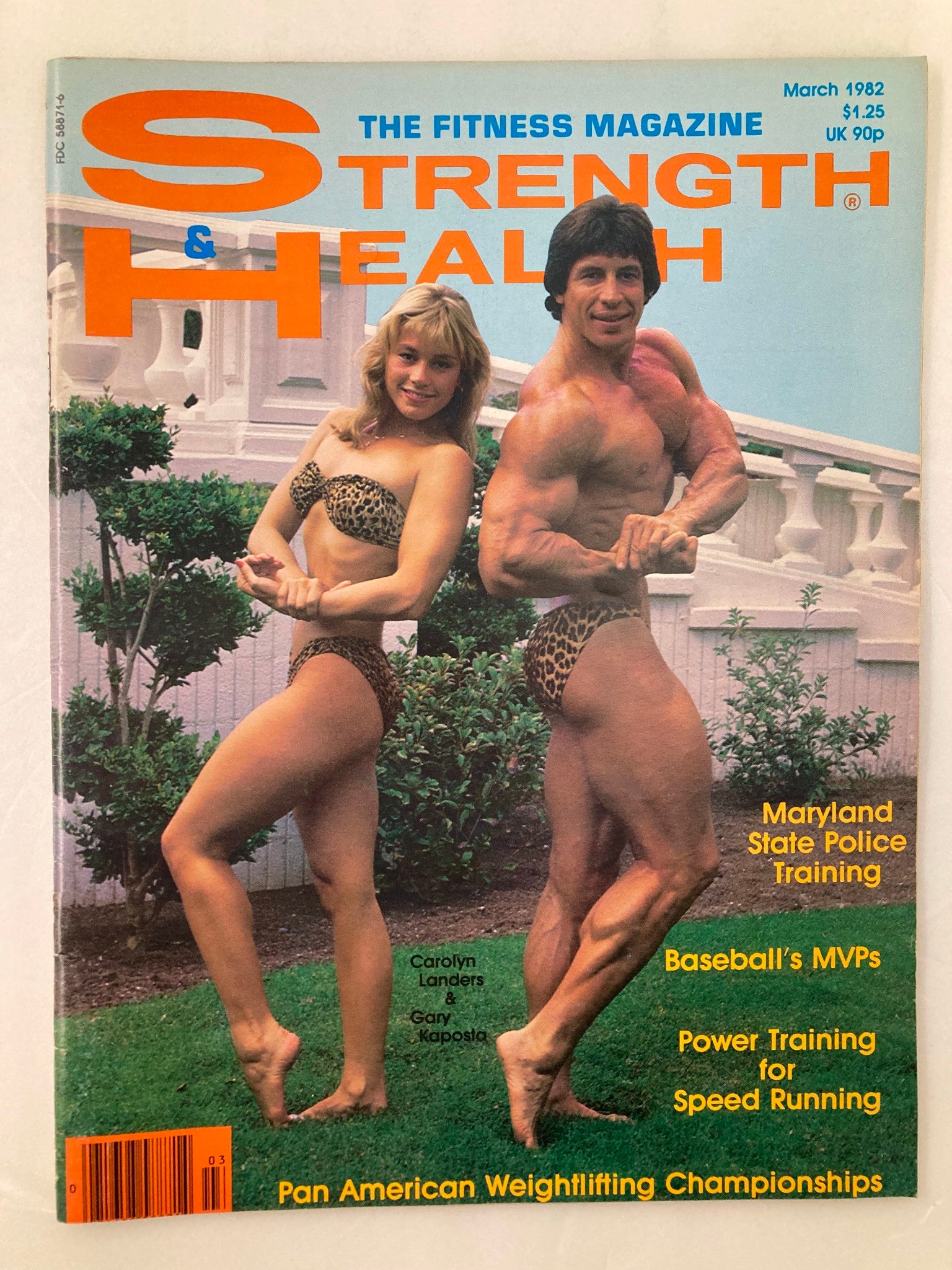 VTG Strength & Health Magazine February 1982 Vol 50 #2 Carolyn & Gary Kaposta