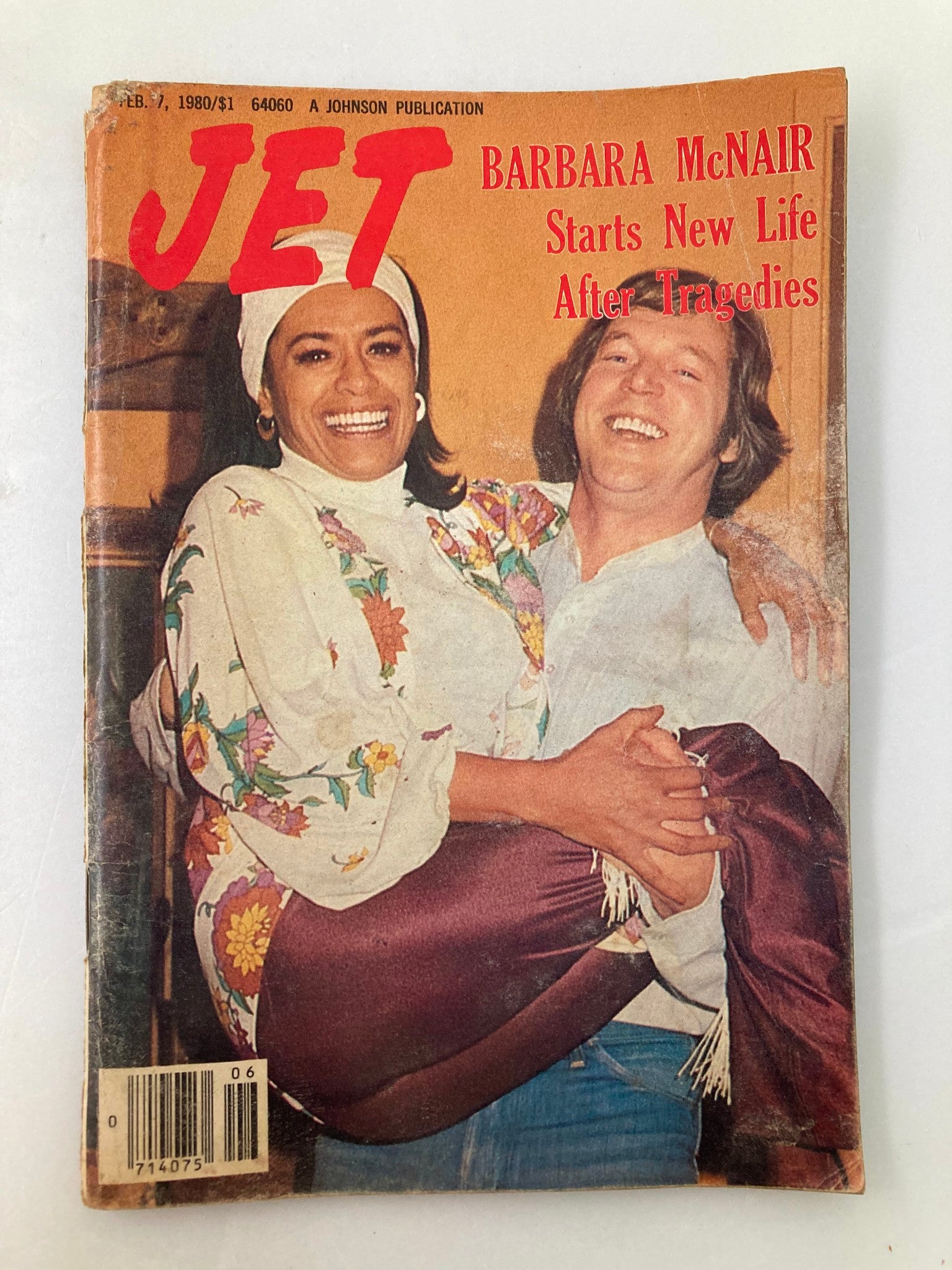 VTG Jet Magazine February 7 1980 Vol 57 #21 Barbara McNair No Label