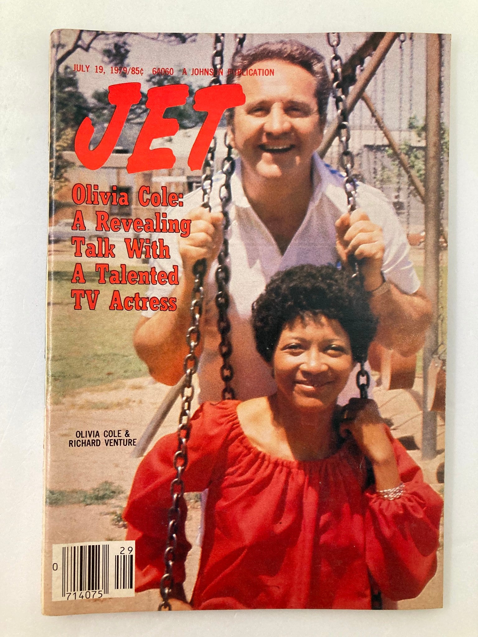 VTG Jet Magazine July 19 1979 Vol 56 #18 Oliva Cole & Richard Venture No Label