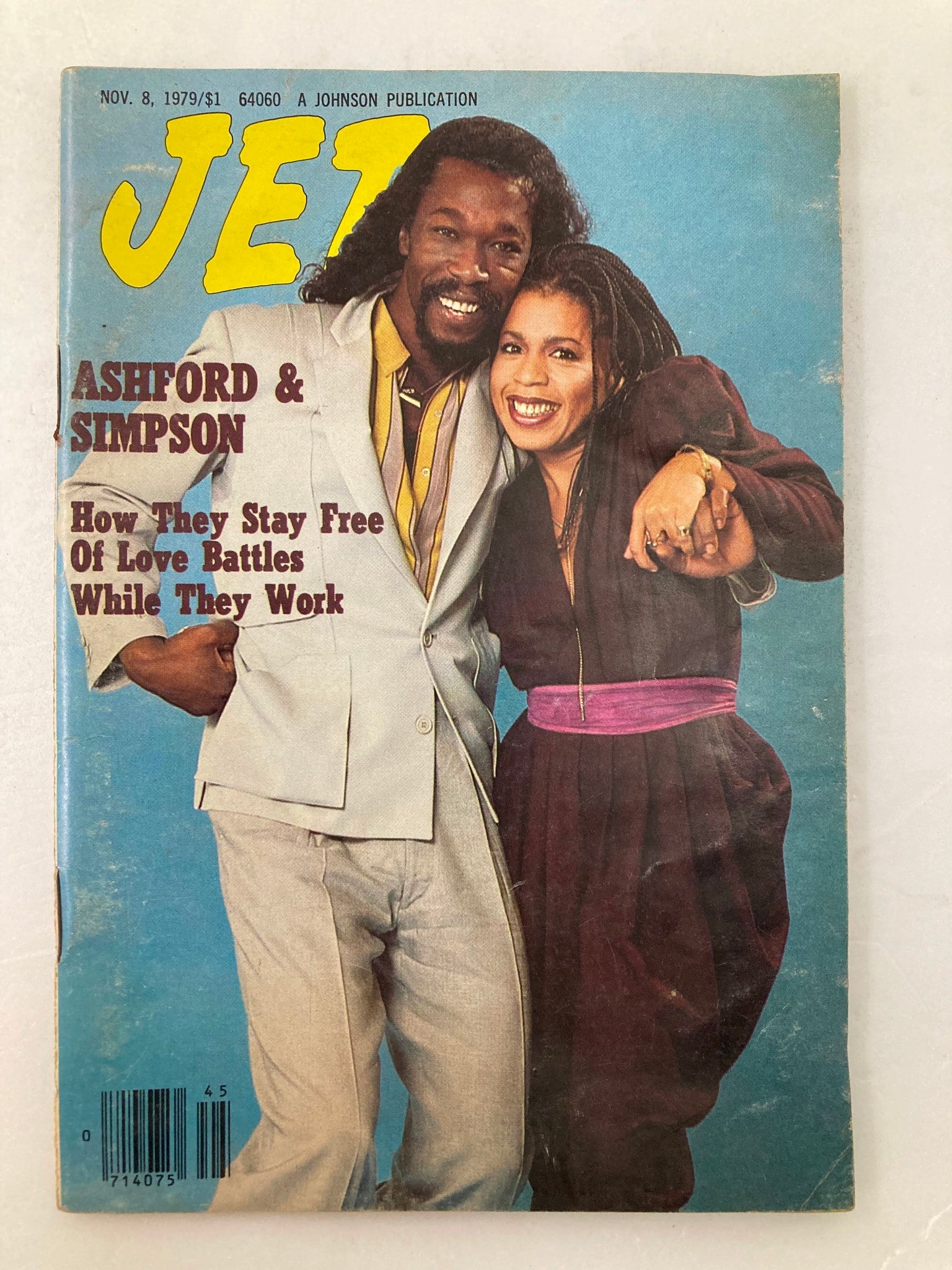 VTG Jet Magazine November 8 1979 Vol 57 #8 Ashford and Simpson No Label