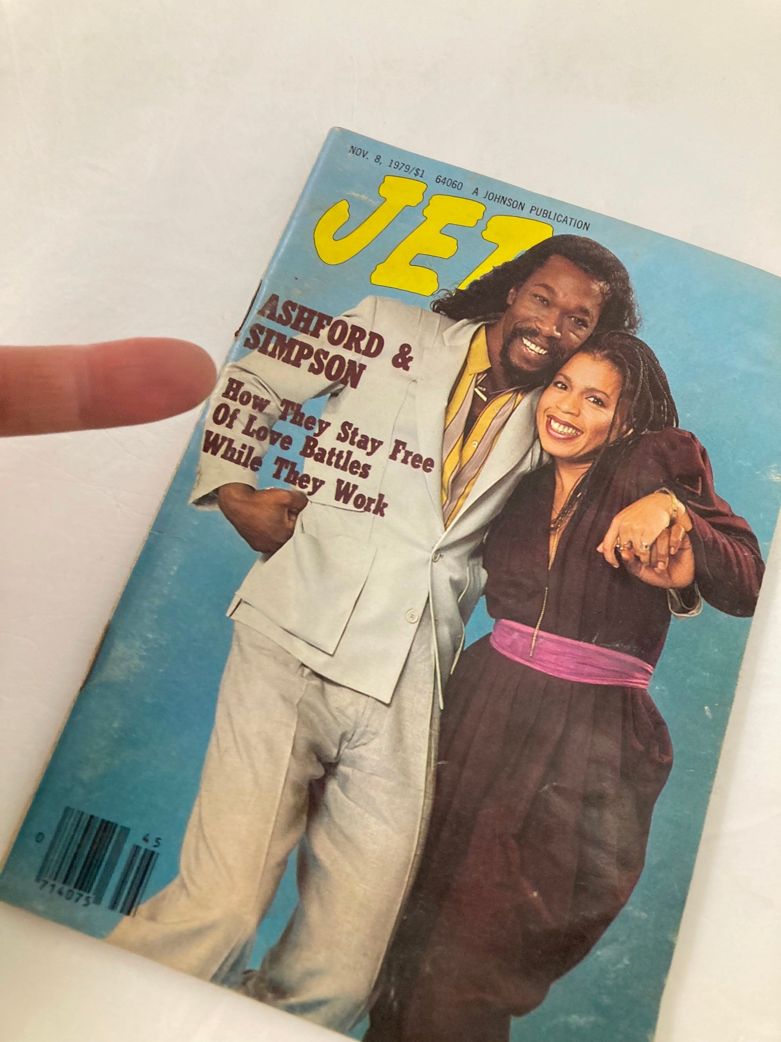 VTG Jet Magazine November 8 1979 Vol 57 #8 Ashford and Simpson No Label