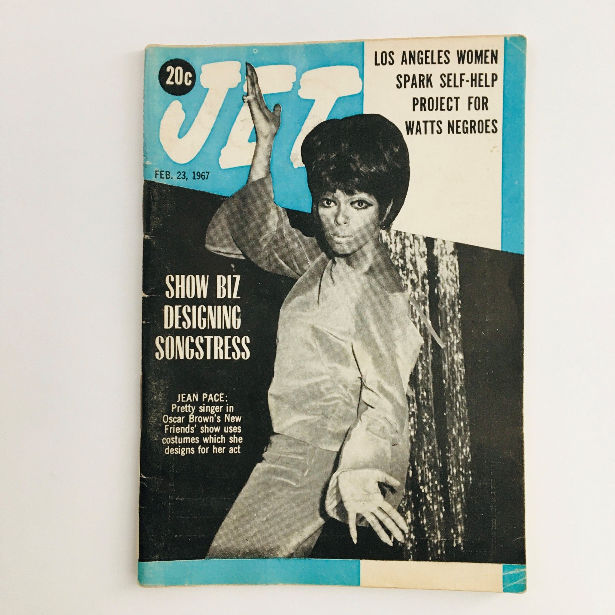 Jet Magazine February 23 1967 Jean Pace, The Pretty Singer, No Label