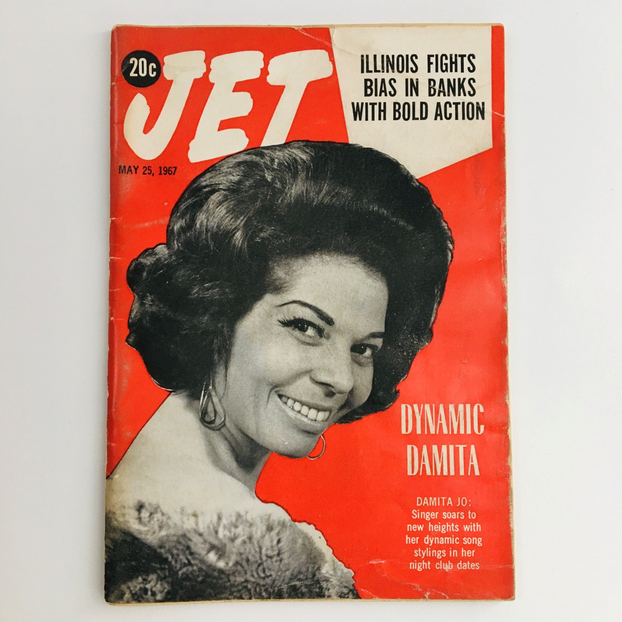 Jet Magazine May 25 1967 The Dynamic Singer Damita Jo, No Label