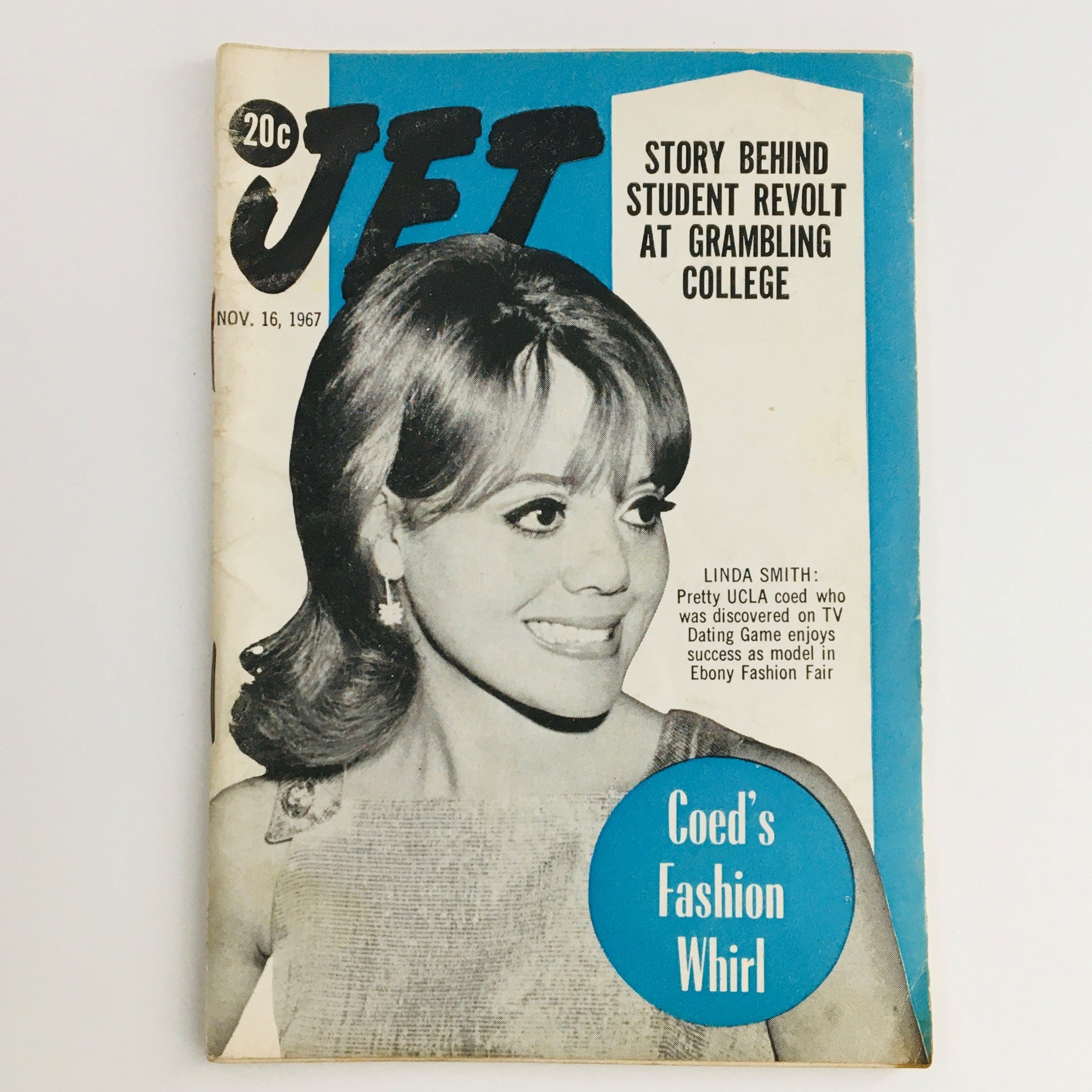Jet Magazine November 16 1967 COED's Fashion Whirl Linda Smith, No Label