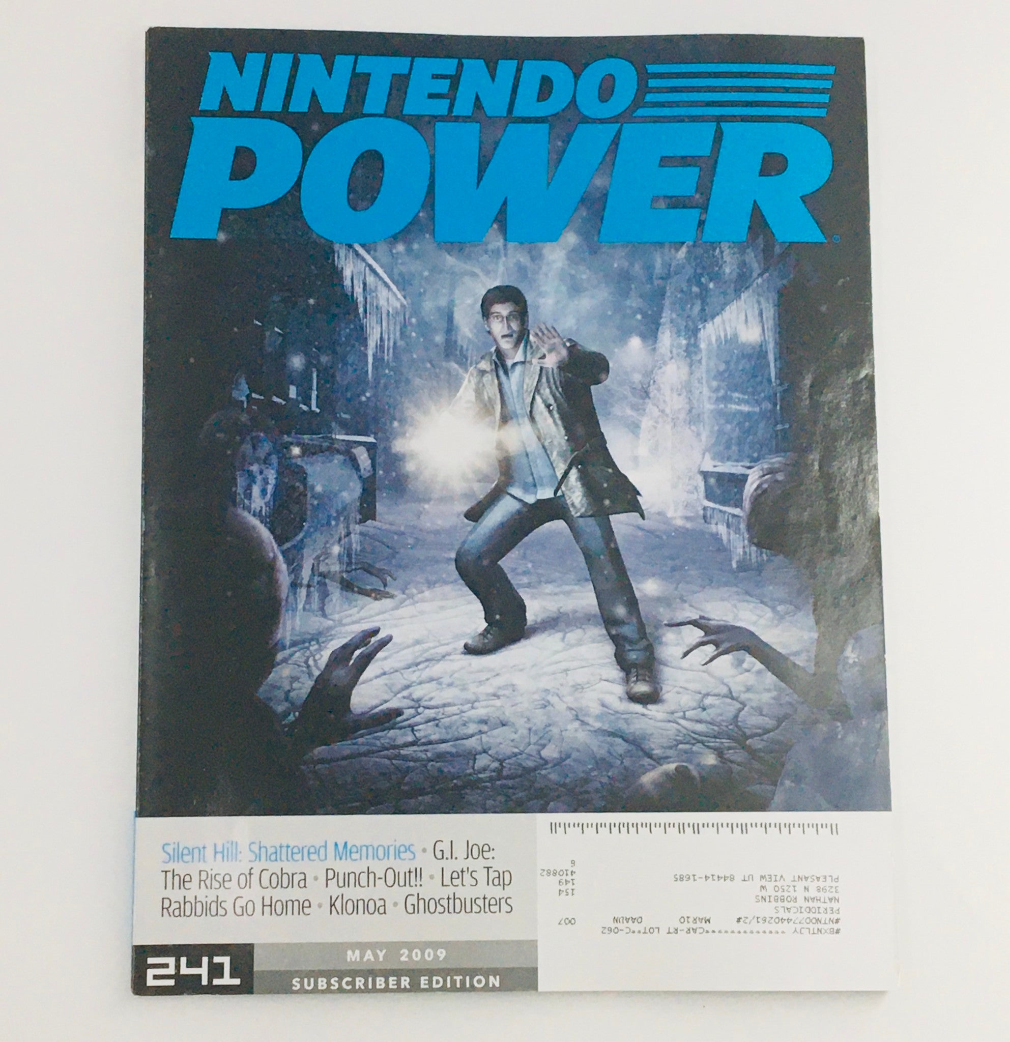 Nintendo Power Magazine May 2009 Silent Hill Shattered Memories & Klonoa, VG