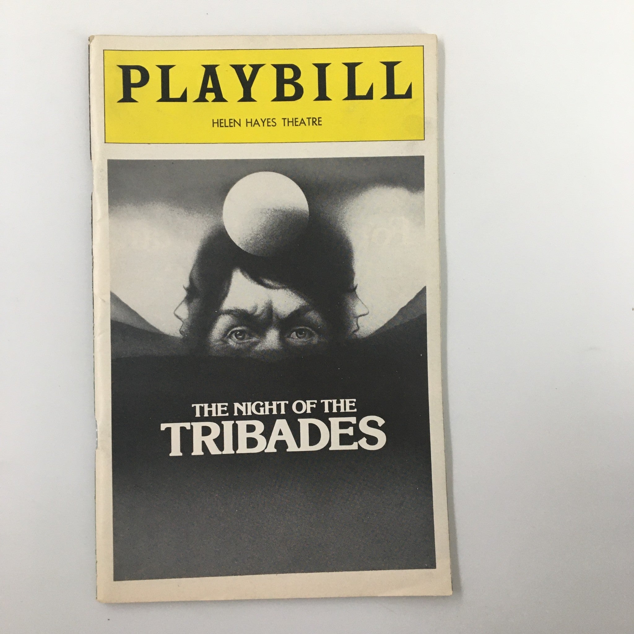 1977 Playbill Helen Hayes Theatre Max Von Sydow in The Night of the Tribades