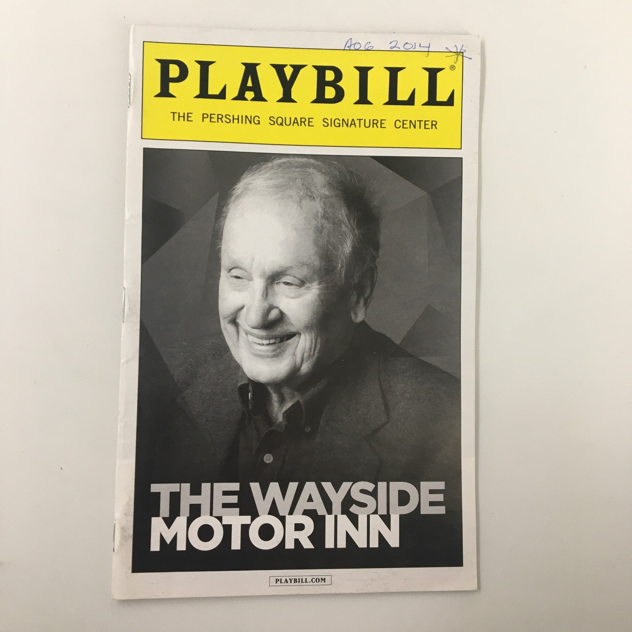 2014 Playbill Pershing Square Signature Theatre The Wayside Motor Inn AR Gurney