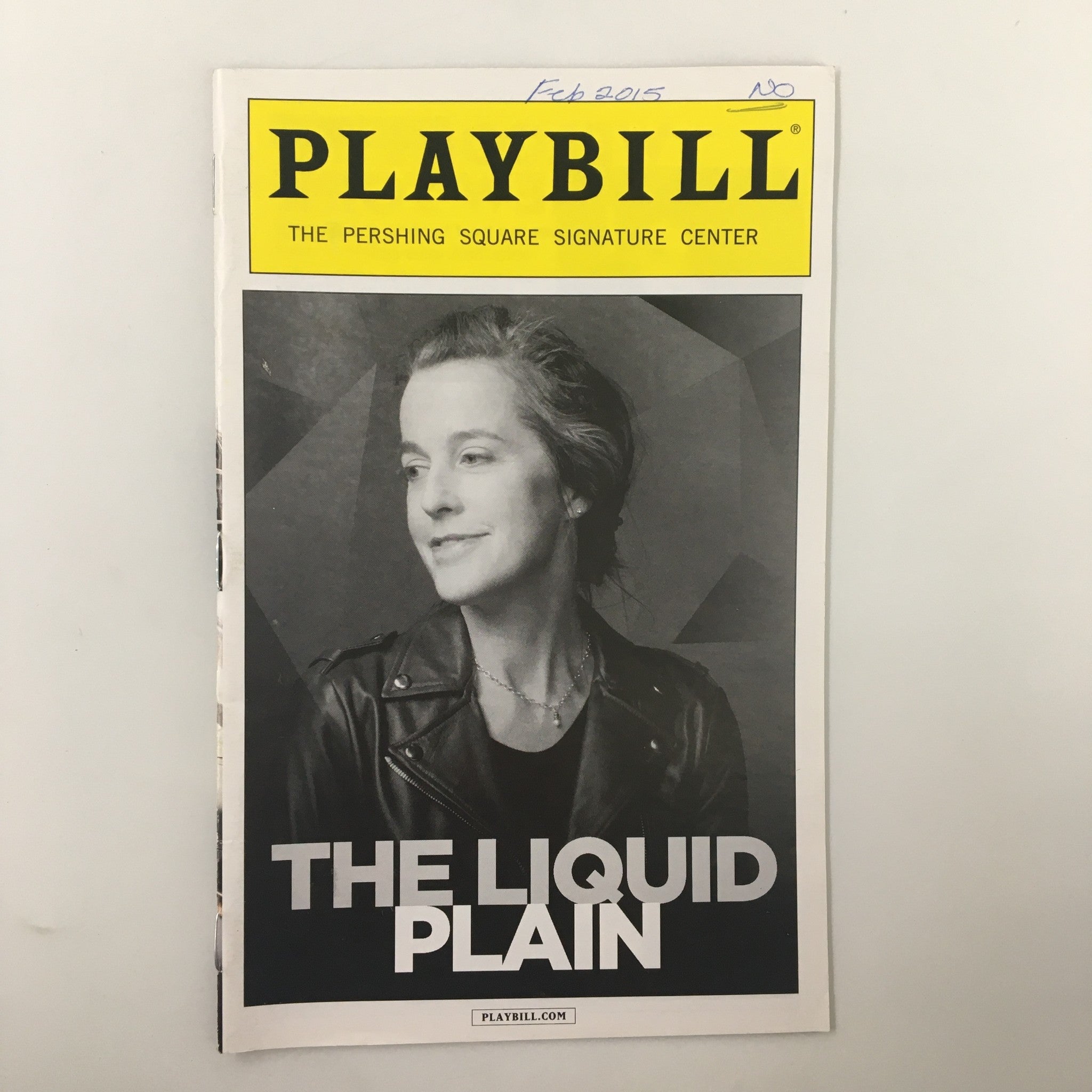 2015 Playbill Signature Theatre Karl Miller in The Liquid Plain by Naomi Wallace