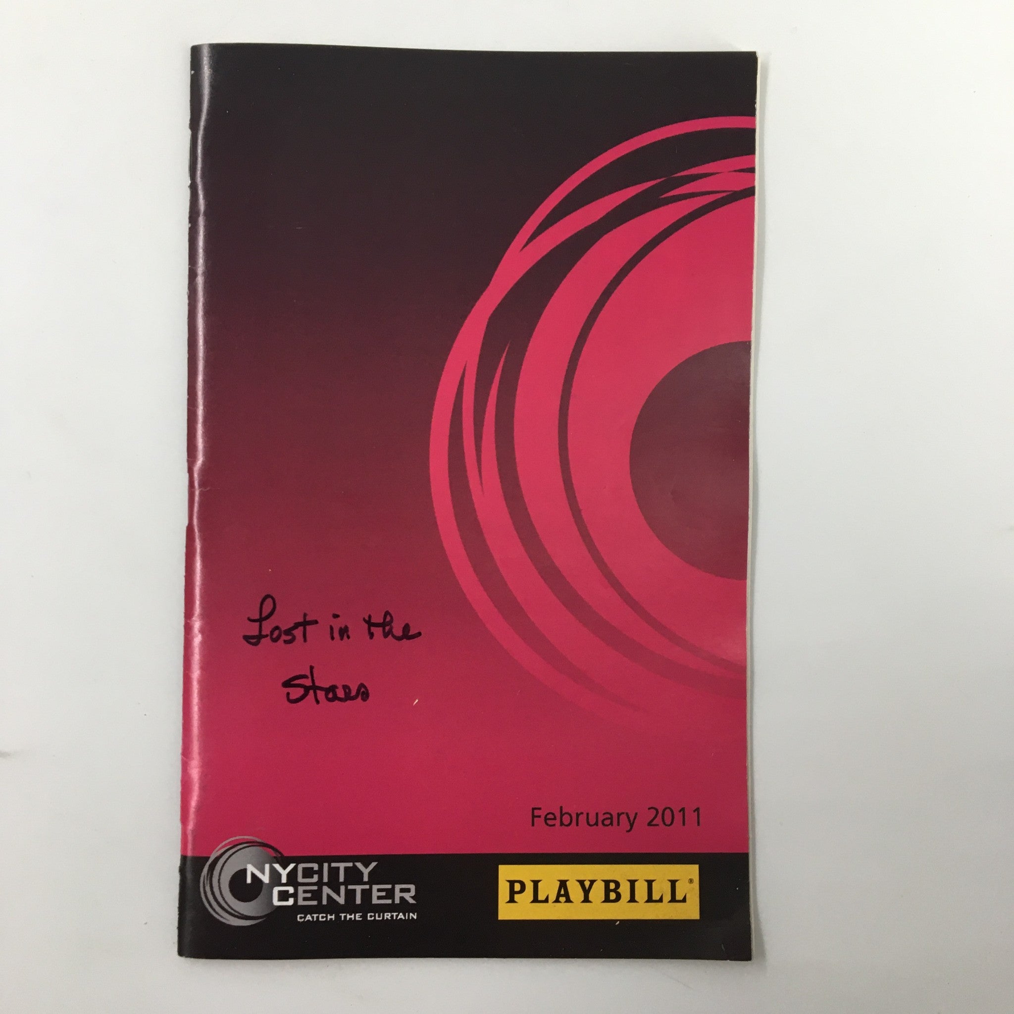 2011 Playbill NY City Center Encores Lost In The Stars by Gary Griffin