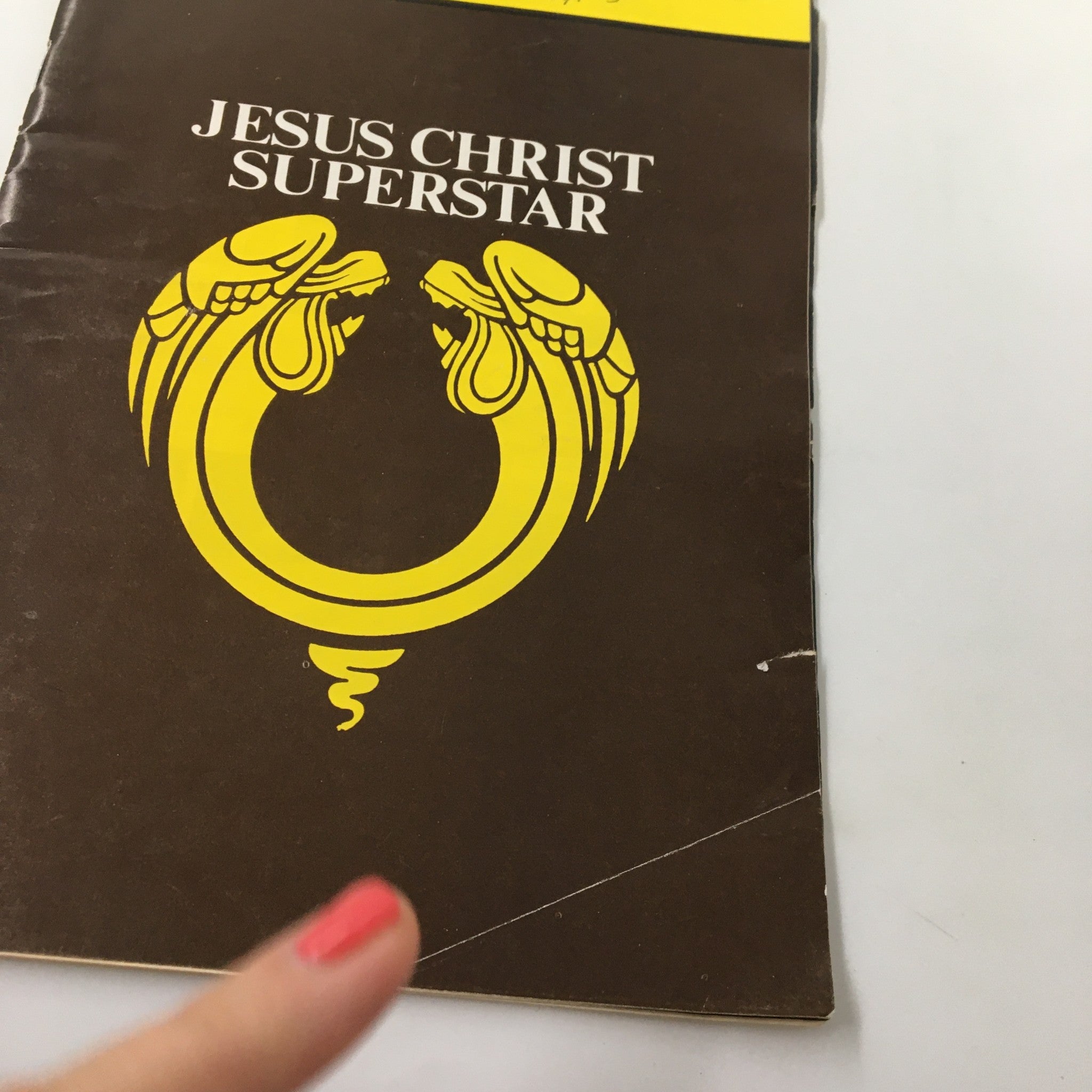 1971 Playbill Mark Hellinger Theatre Jesus Christ Superstar by Tom O'Horgan