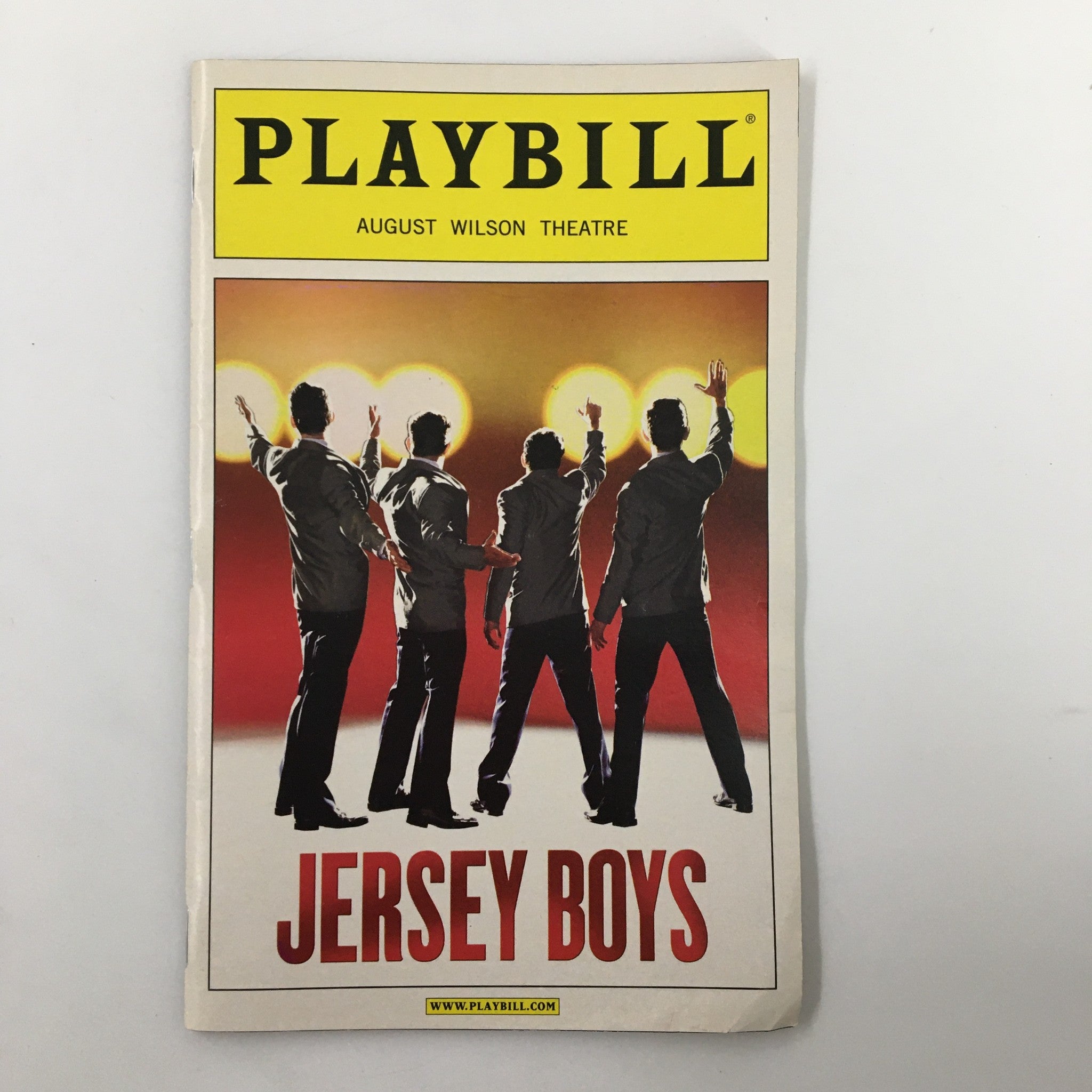 2006 Playbill August Wilson Theatre Jersey Boys The Story of Frankie Valli