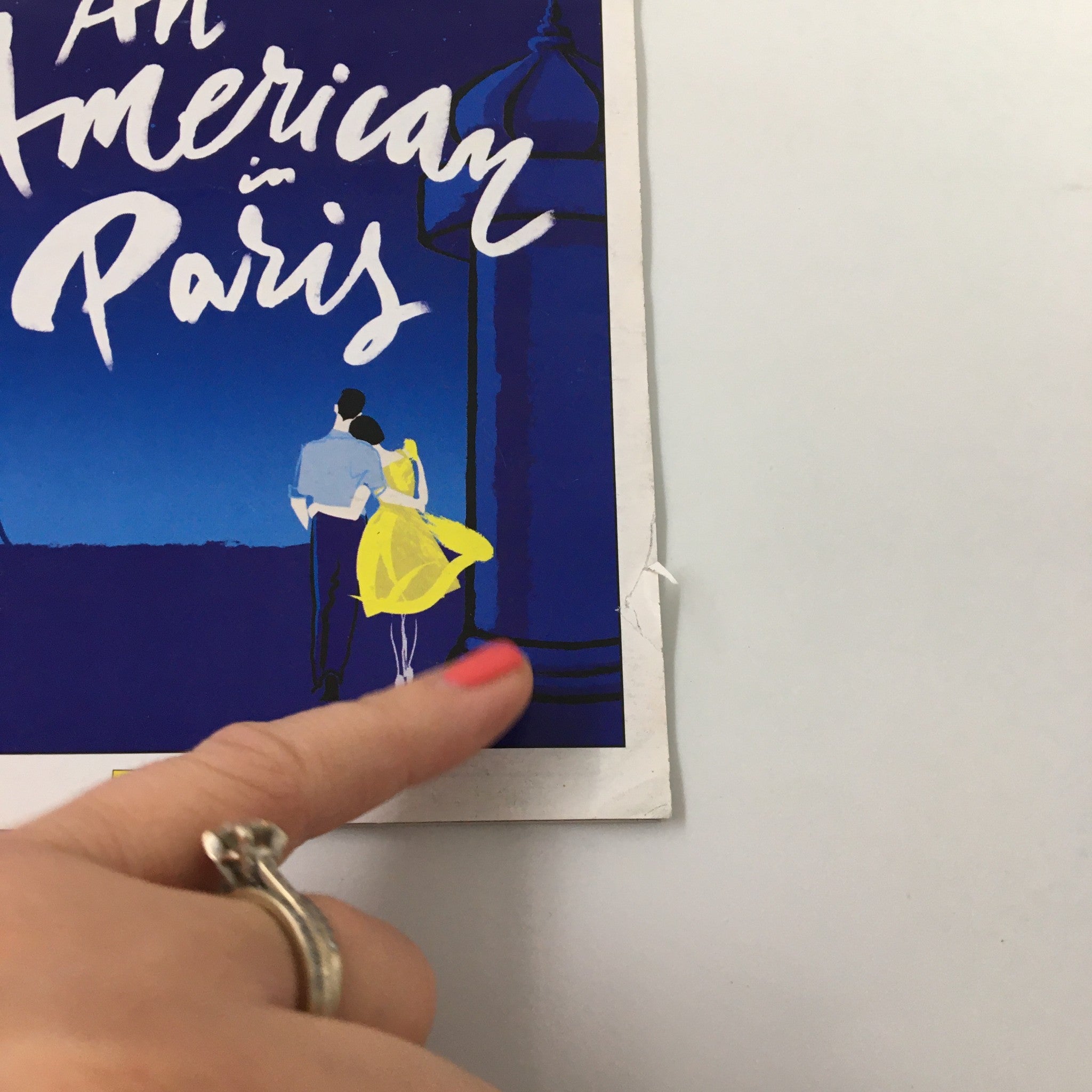 2015 Playbill Palace Theatre An American in Paris by Christopher Wheeldon