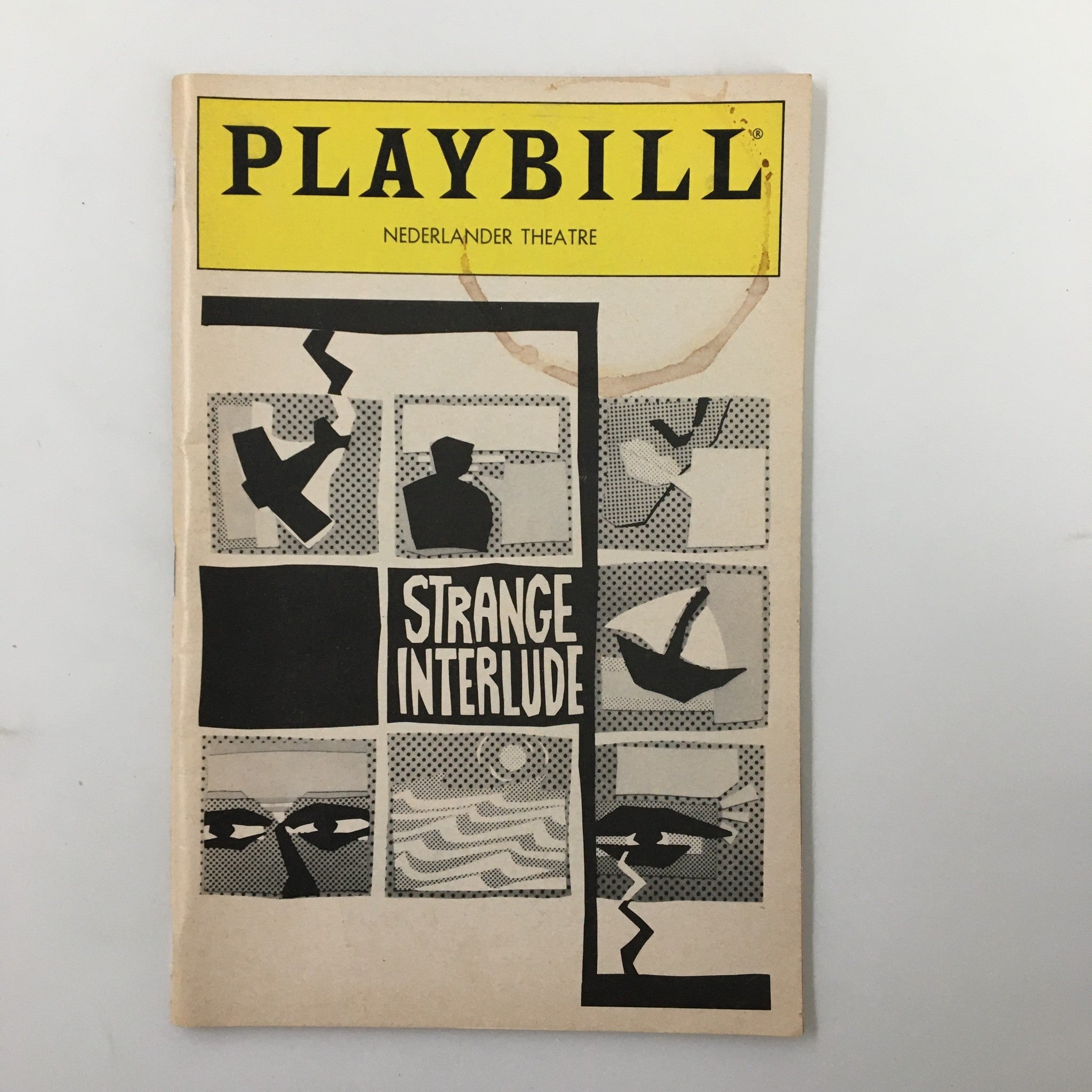 1985 Playbill Nederlander Theatre Glenda Jackson Stange Interlude by Keith Hack