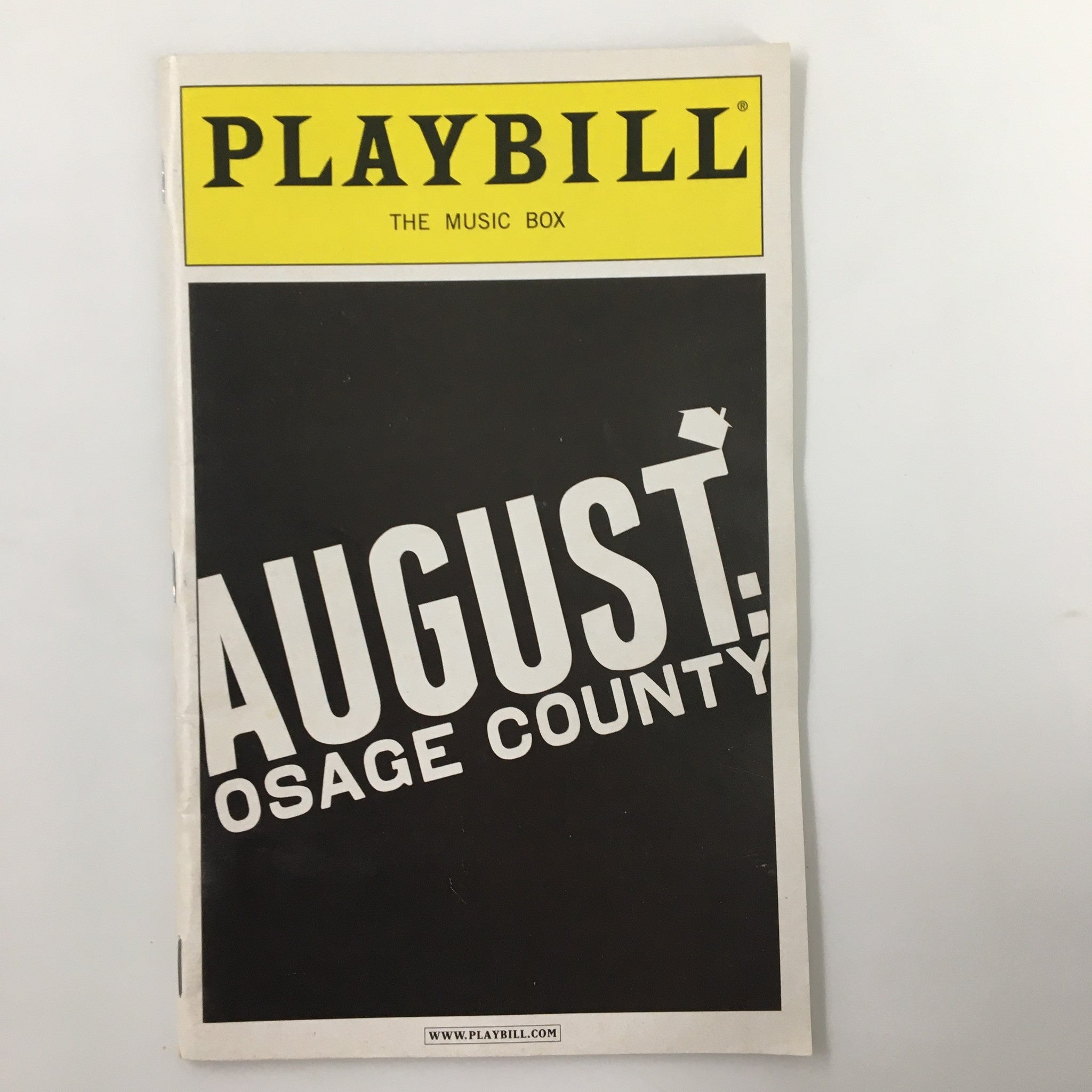 2008 Playbill The Music Box August Osage County by Anna D. Shapiro