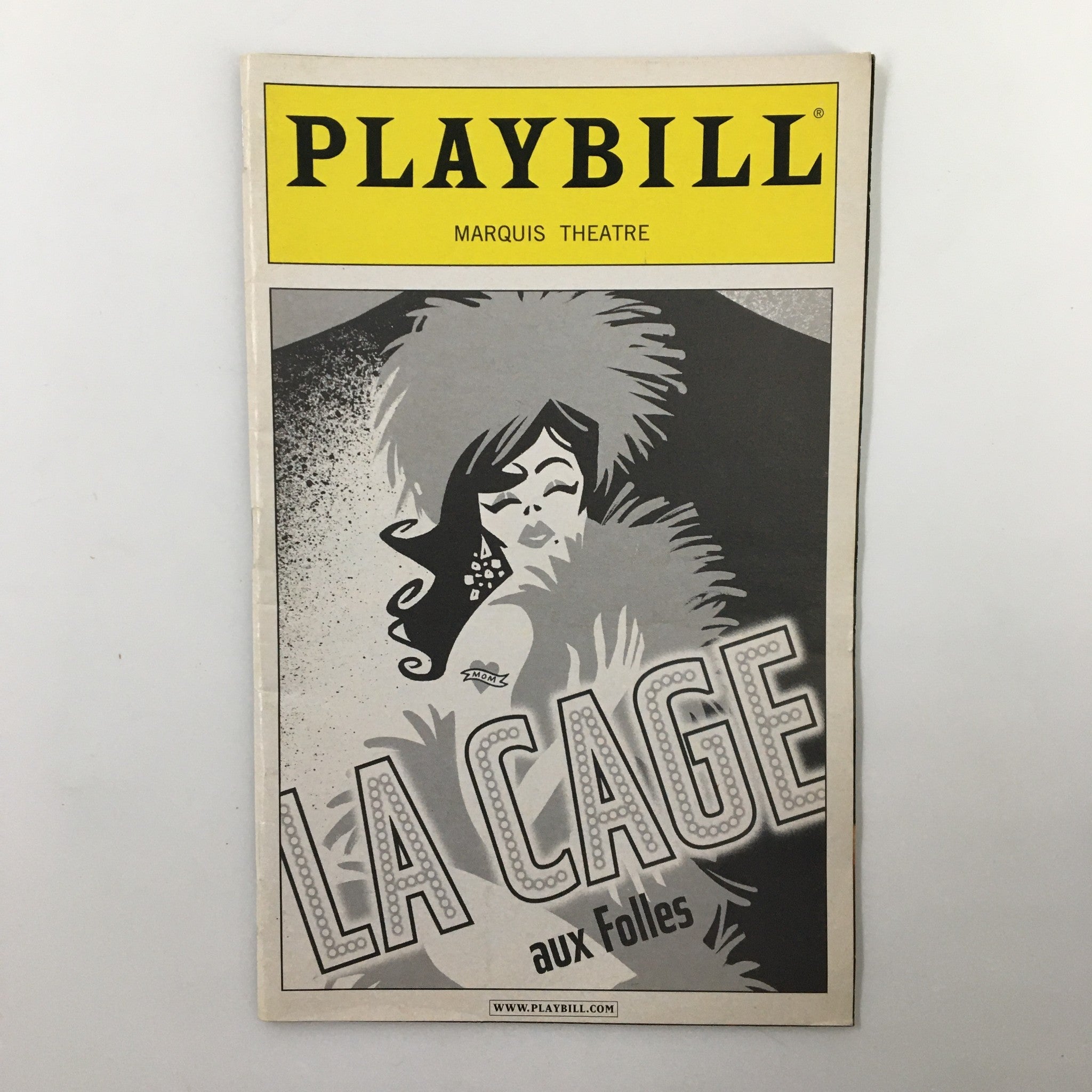 2005 Playbill Marquis Theatre Gary Beach in La Cage Aux Folles by Jerry Zaks