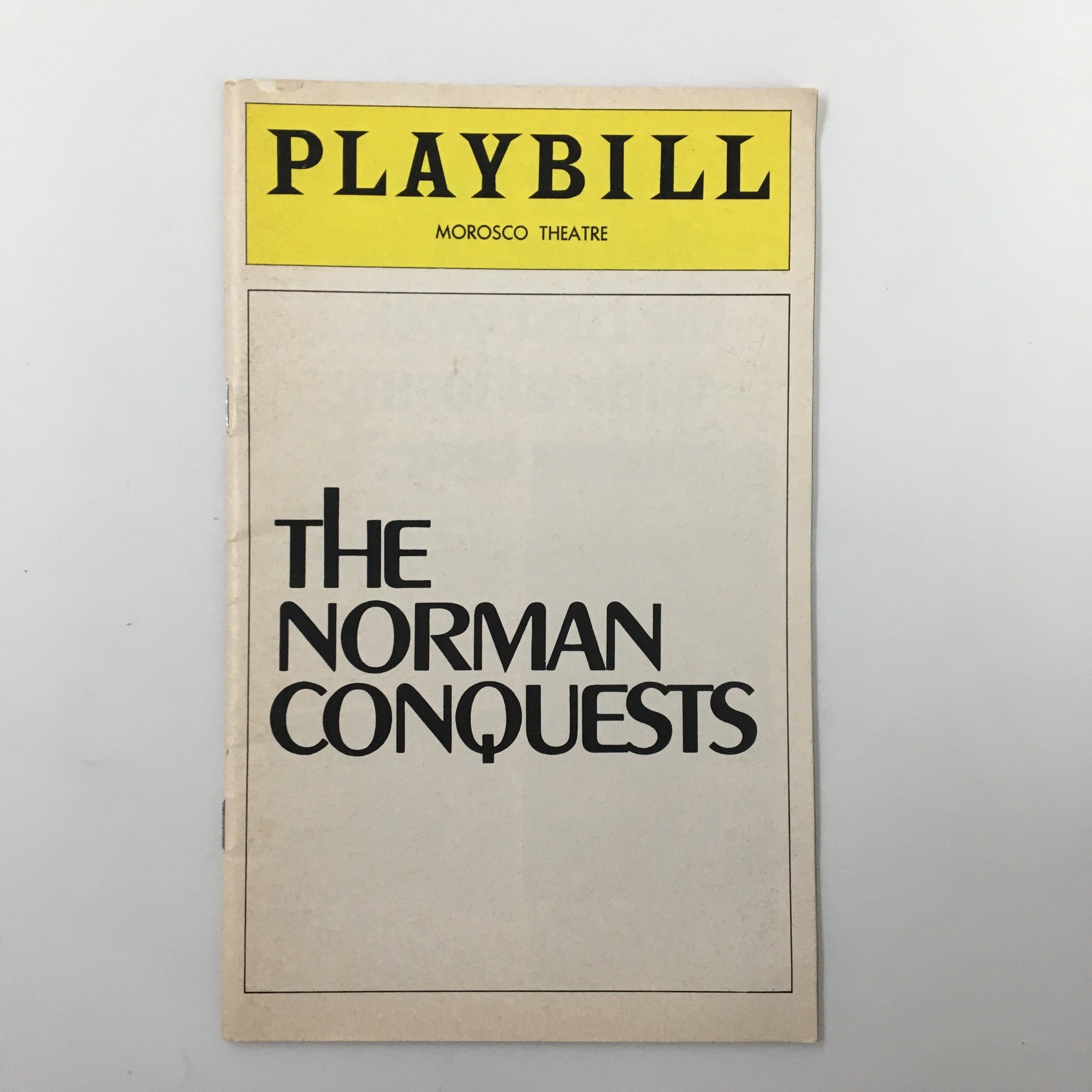 1976 Playbill The Morosco Theatre The Norman Conquests by Eric Thompson