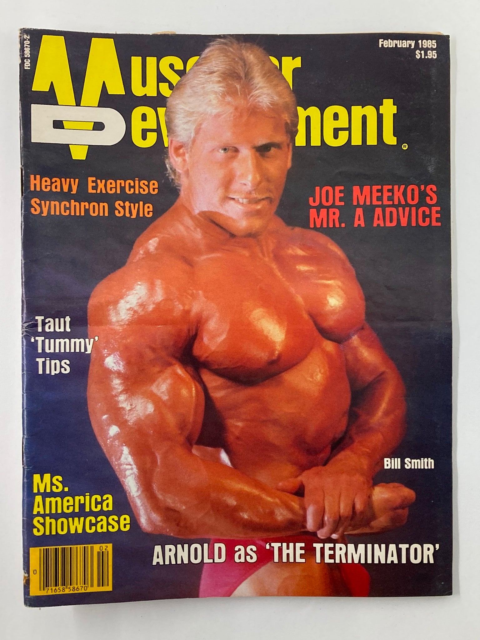 VTG Muscular Development Magazine February 1985 Vol 22 #1 Bill Smith