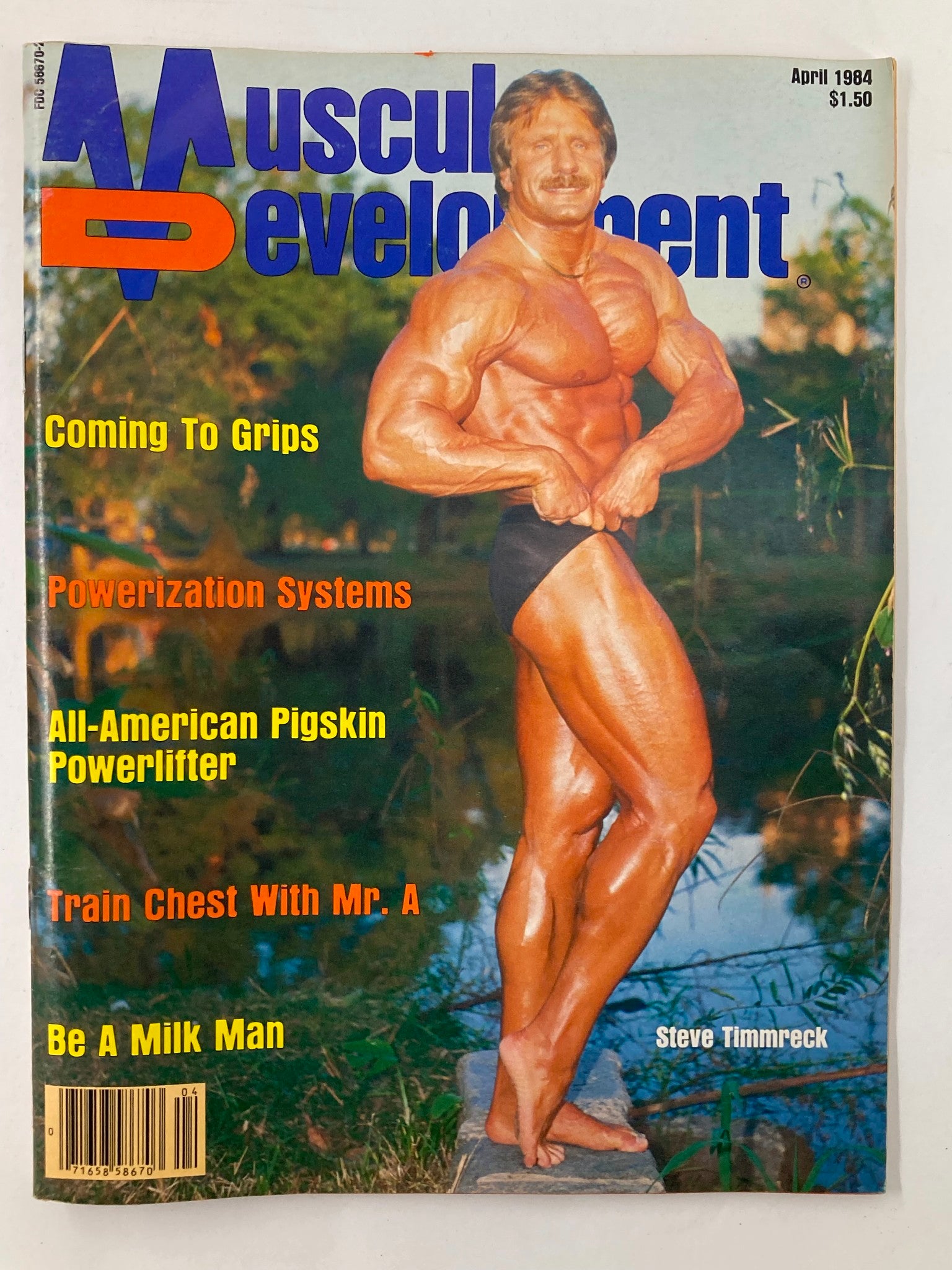 VTG Muscular Development Magazine April 1984 Vol 21 #2 Steve Timmreck