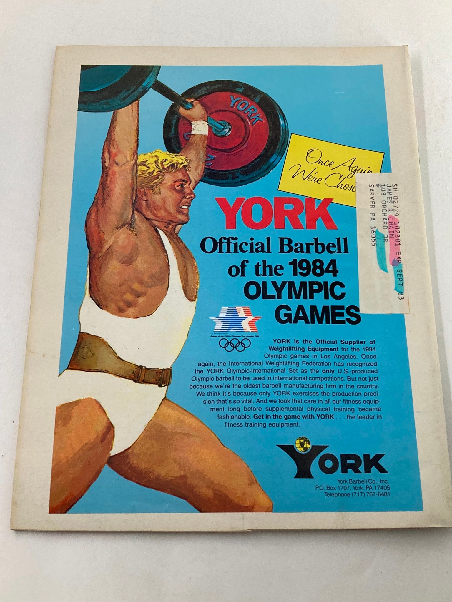 VTG Strength & Health Magazine July 1983 Vol 51 #4 Bob Baraclough & Valerie