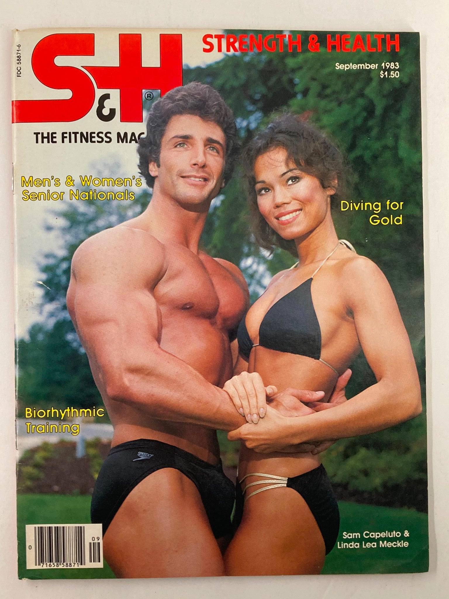 VTG Strength & Health Magazine September 1983 Vol 51 #5 Sam Capeluto & Linda Lea